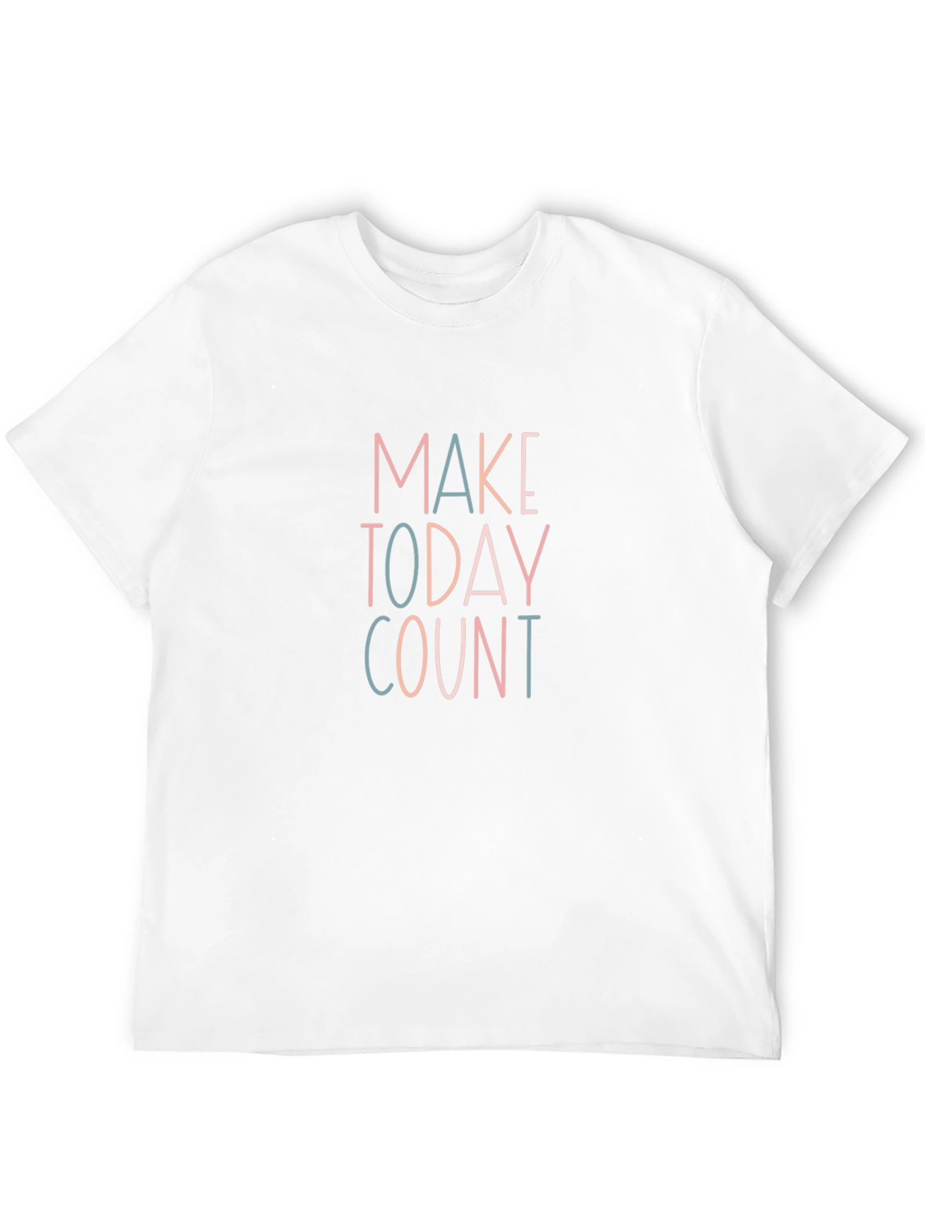 Make Today Count Graphic Tee - Positive Vibes