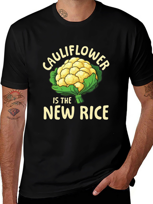 Cauliflower is the New Rice Graphic T-Shirt
