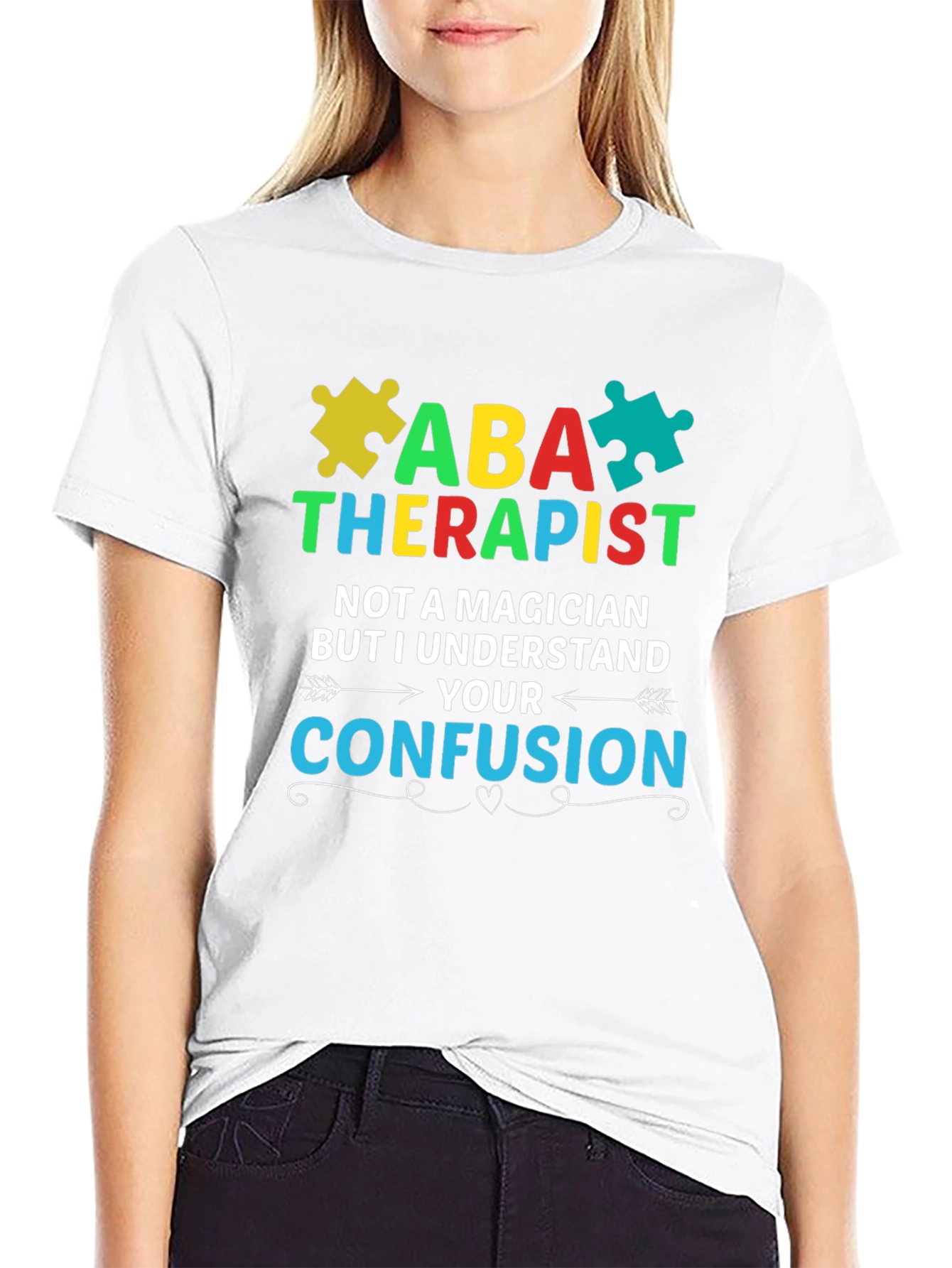 ABA Therapist Autism Awareness T-Shirt