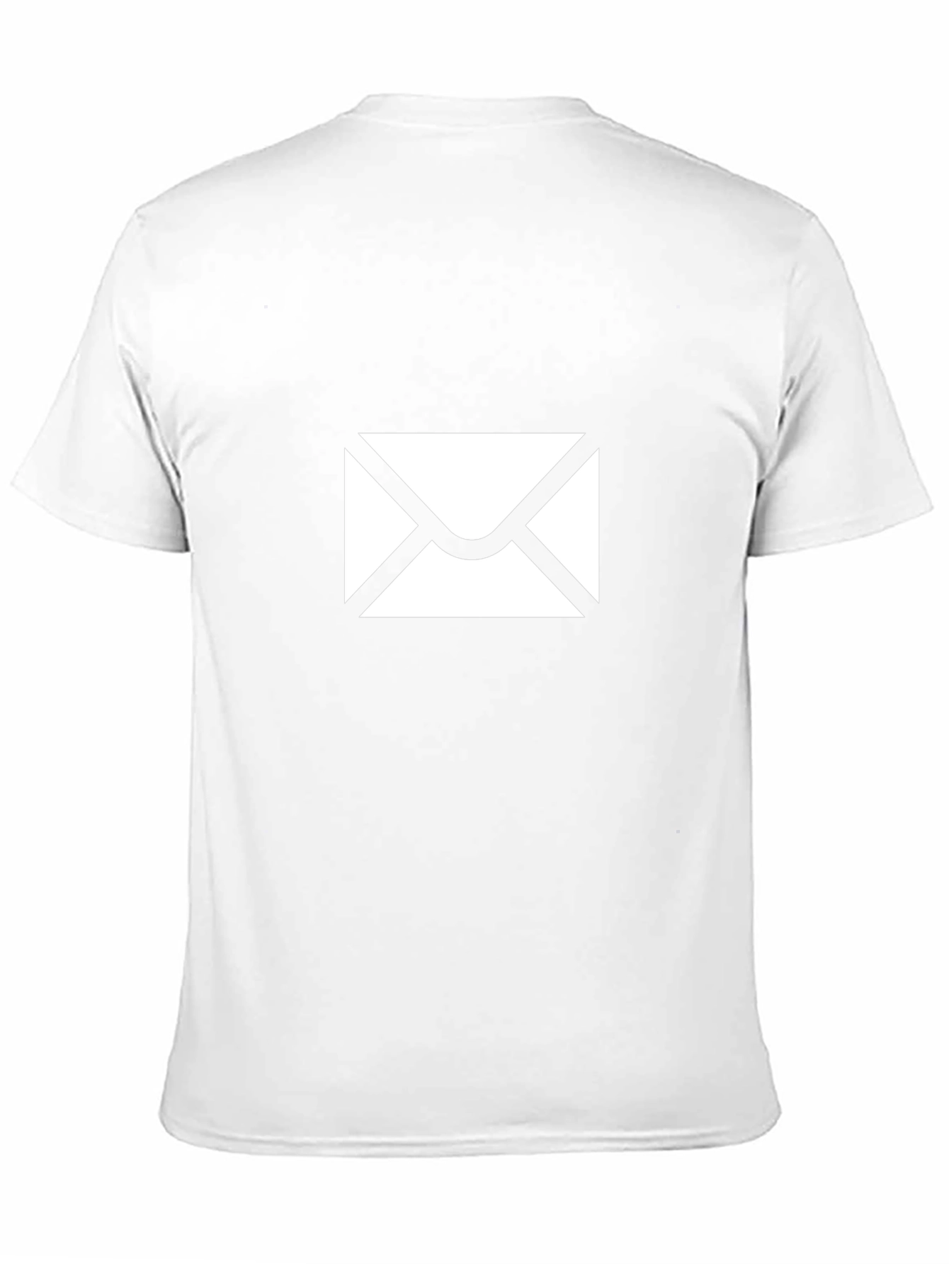 Envelope Graphic T-Shirt - Black