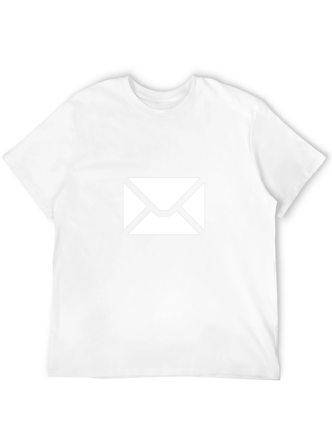 Envelope Graphic T-Shirt - Black