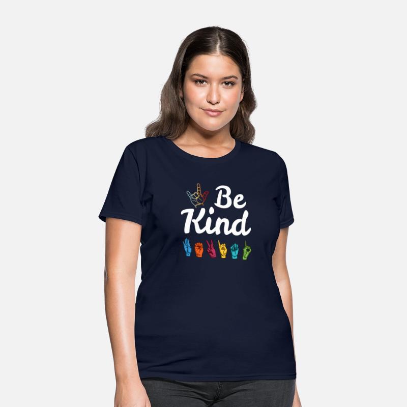 Kindness Asl Sign Language Anti Bullying Teacher B