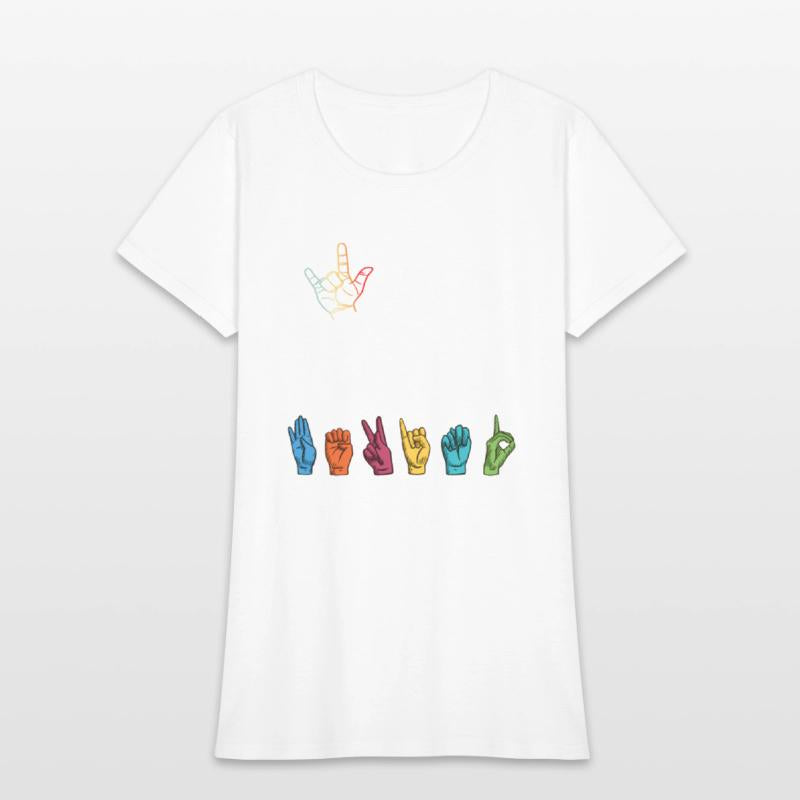 Kindness Asl Sign Language Anti Bullying Teacher B