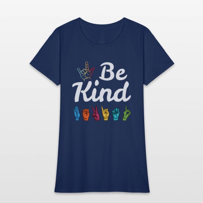 Kindness Asl Sign Language Anti Bullying Teacher B