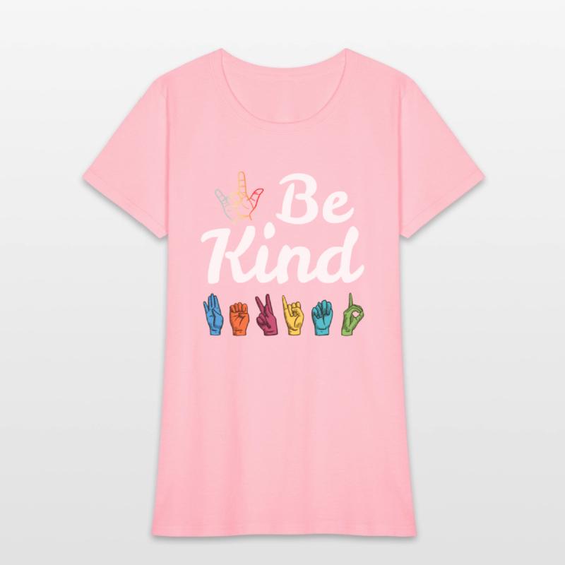 Kindness Asl Sign Language Anti Bullying Teacher B