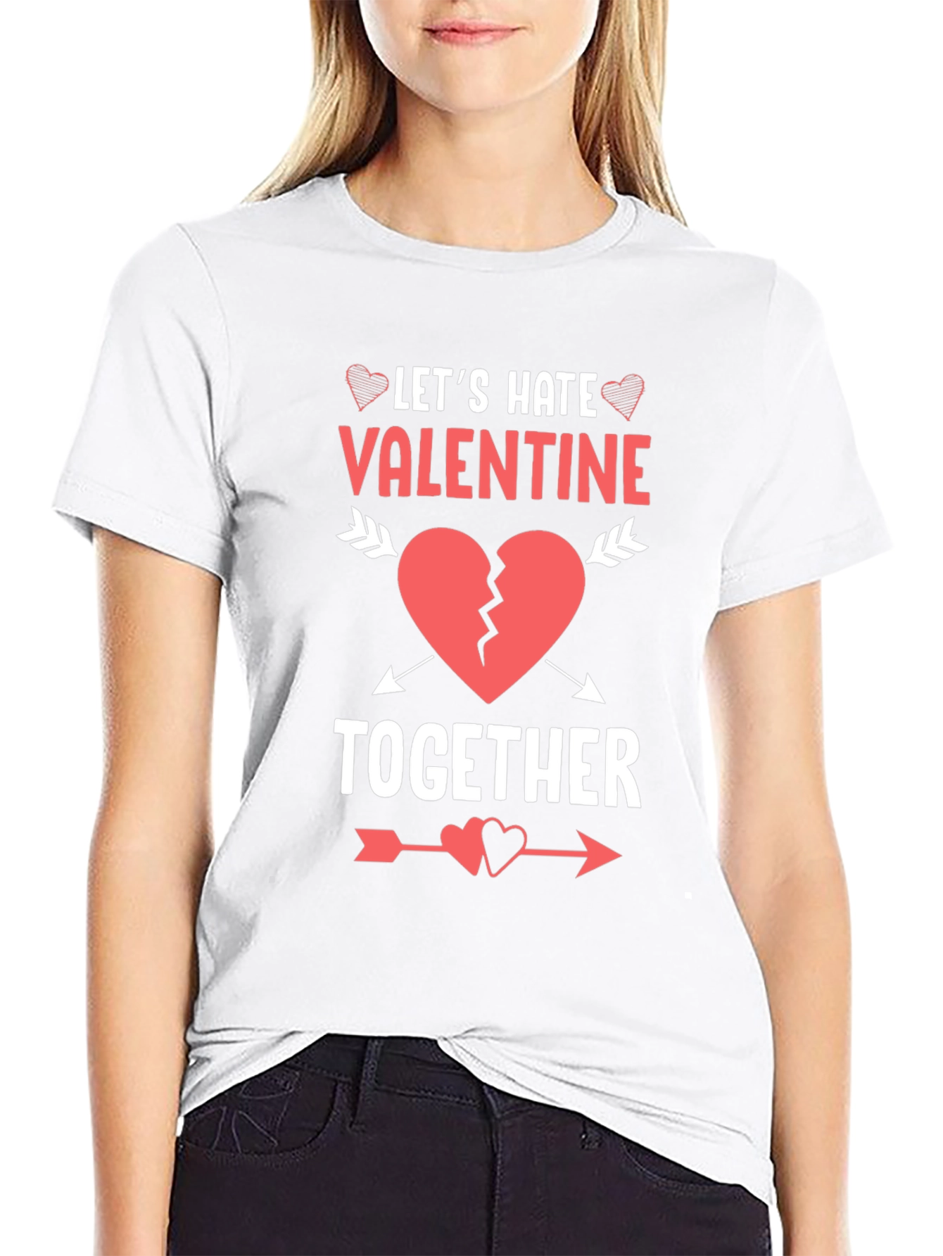 Lets Hate Valentine Together T-Shirt