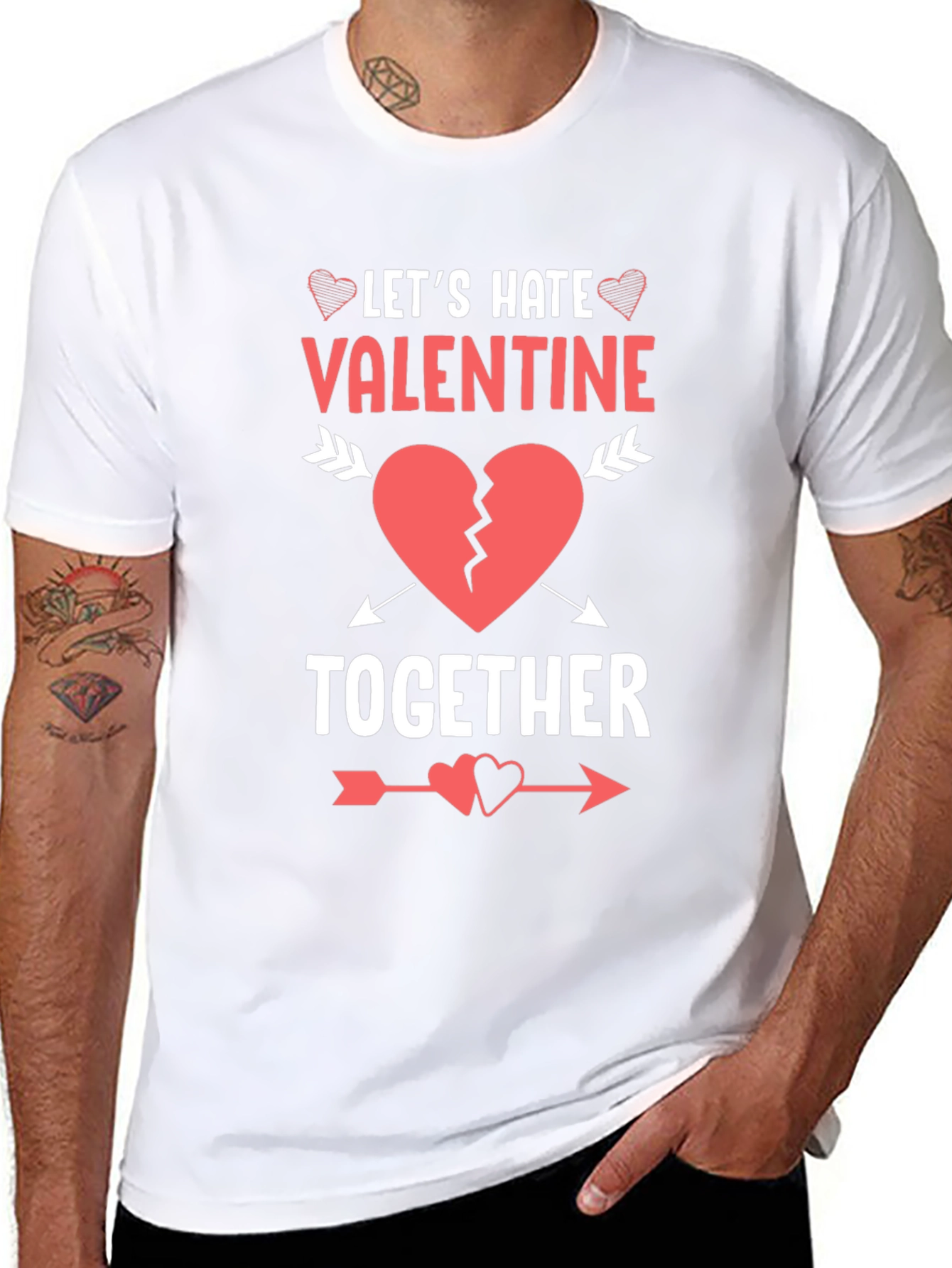 Lets Hate Valentine Together T-Shirt