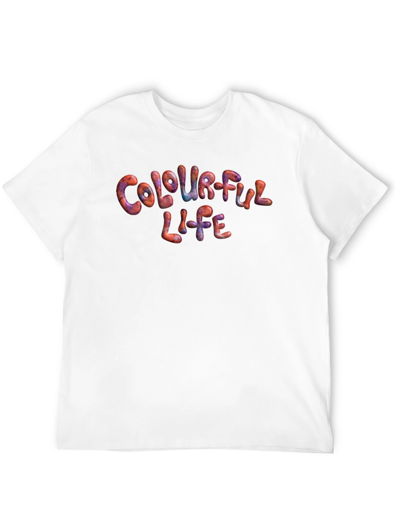 Colourful Life Black T-Shirt