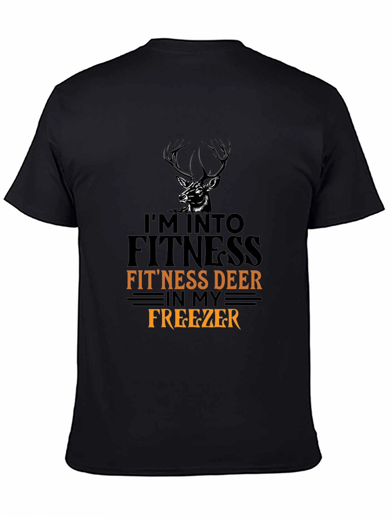 Fitness Deer T-Shirt - Funny Hunting Tee