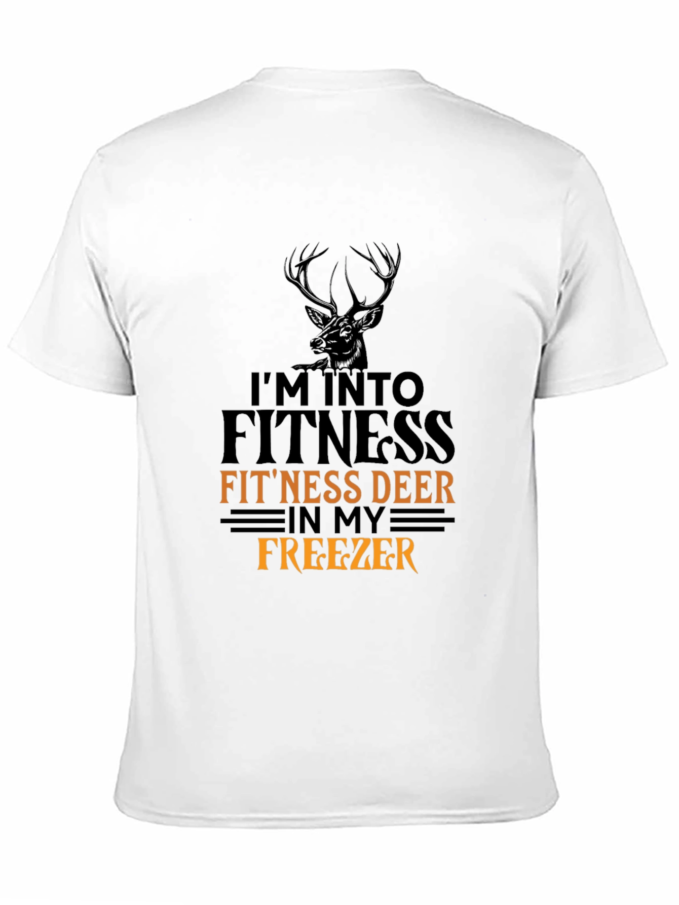Fitness Deer T-Shirt - Funny Hunting Tee