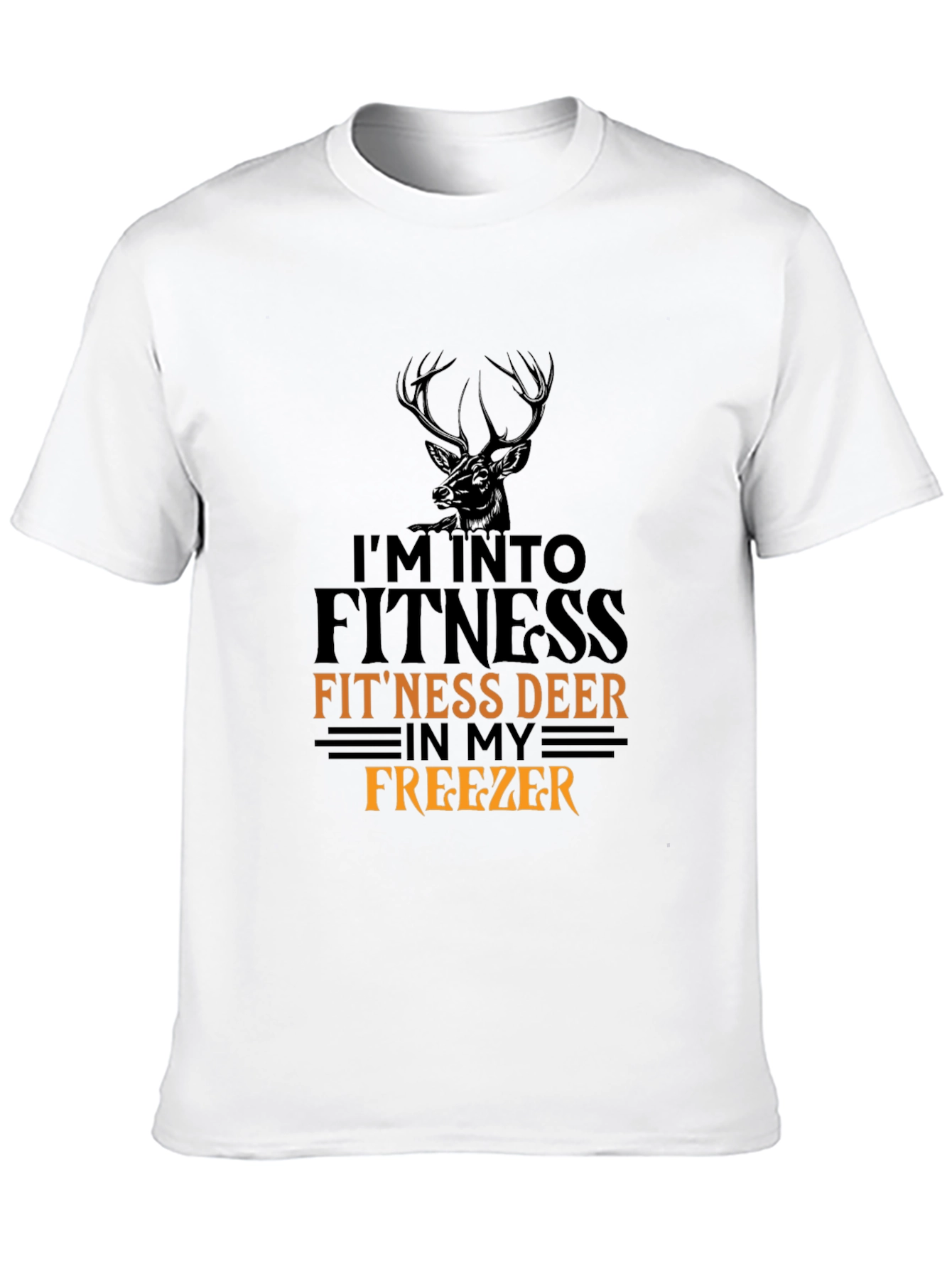 Fitness Deer T-Shirt - Funny Hunting Tee