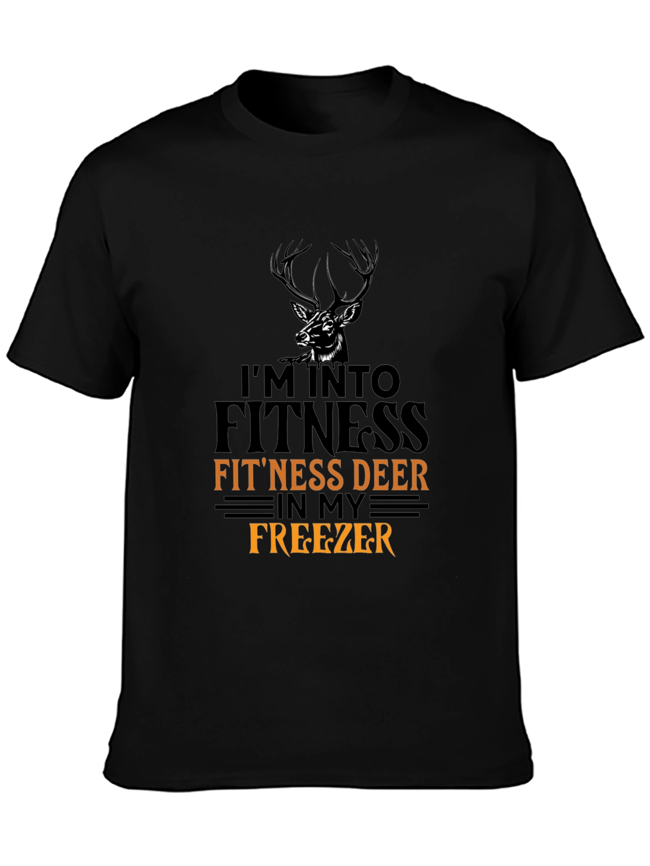 Fitness Deer T-Shirt - Funny Hunting Tee