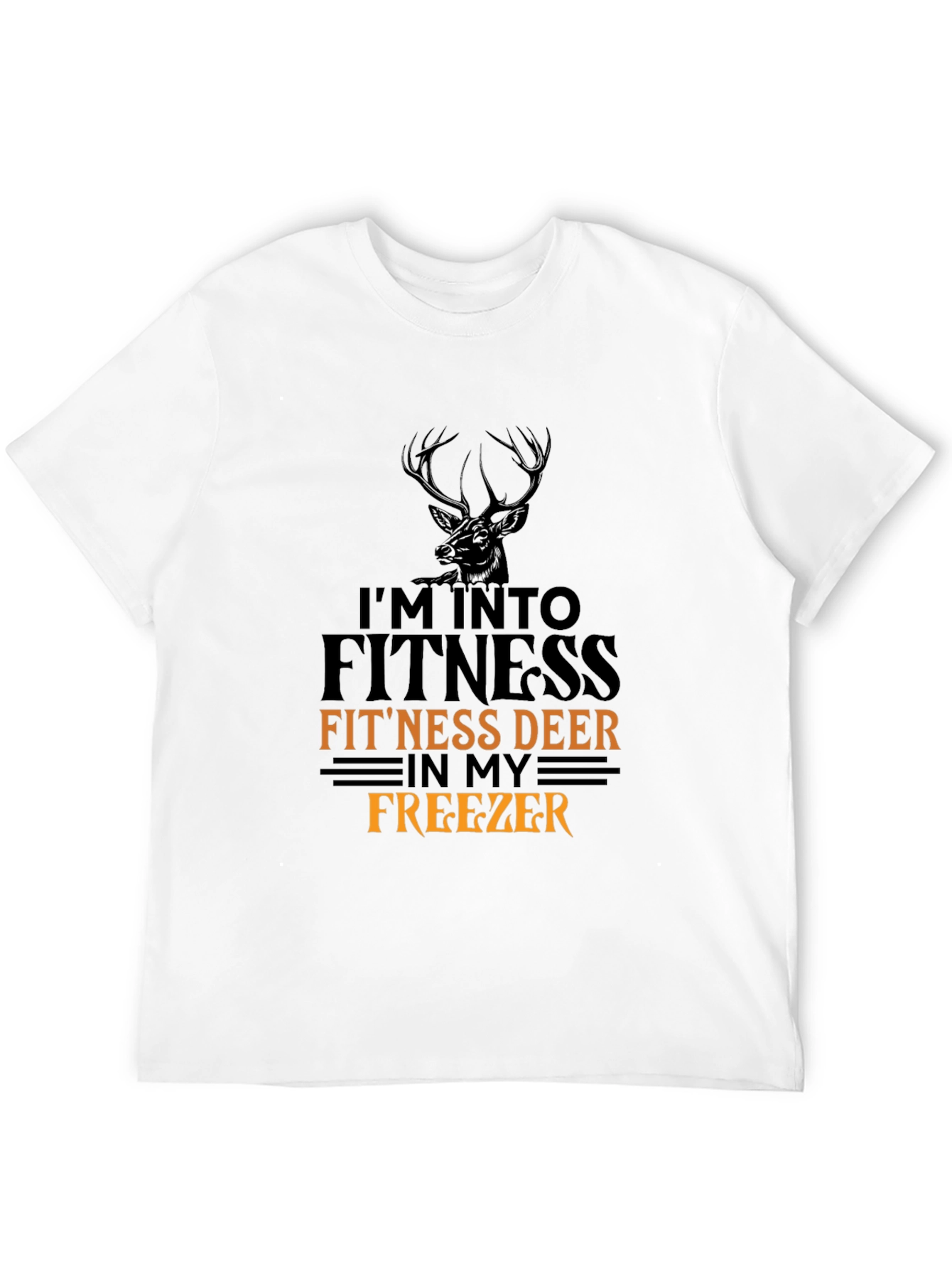 Fitness Deer T-Shirt - Funny Hunting Tee