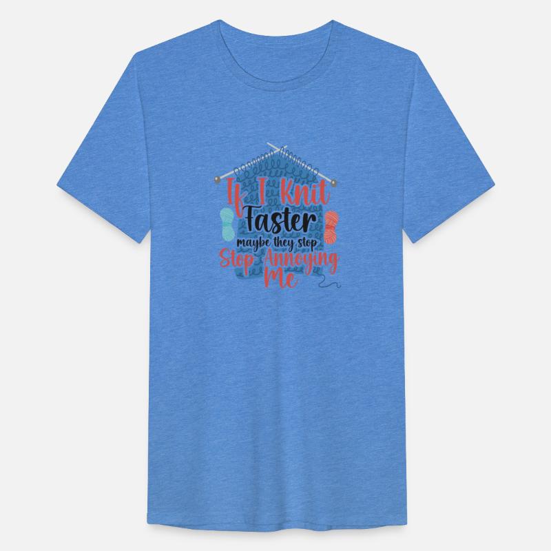 Knitting Knitter If I Knit Faster