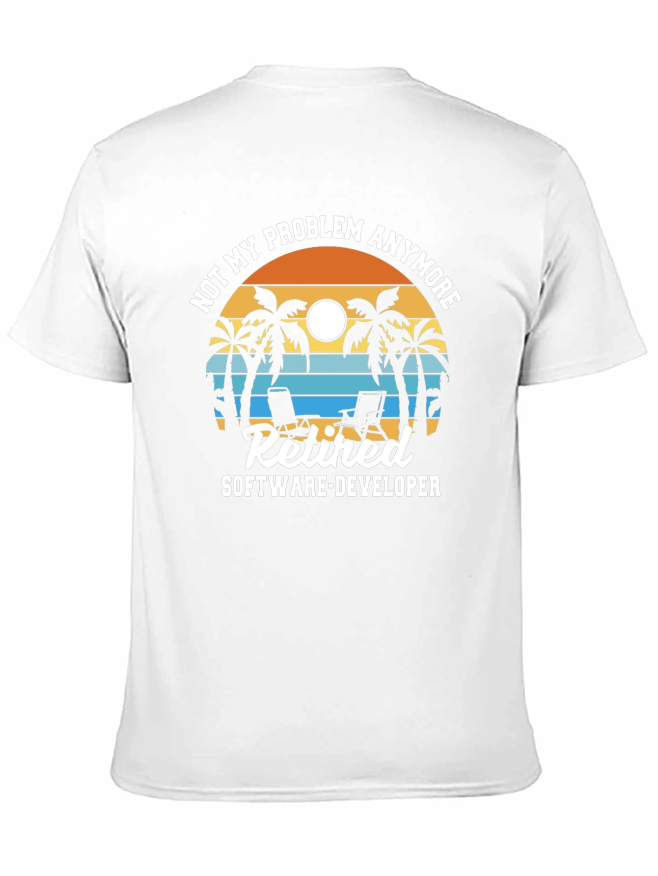 Retired Software Developer Graphic T-Shirt