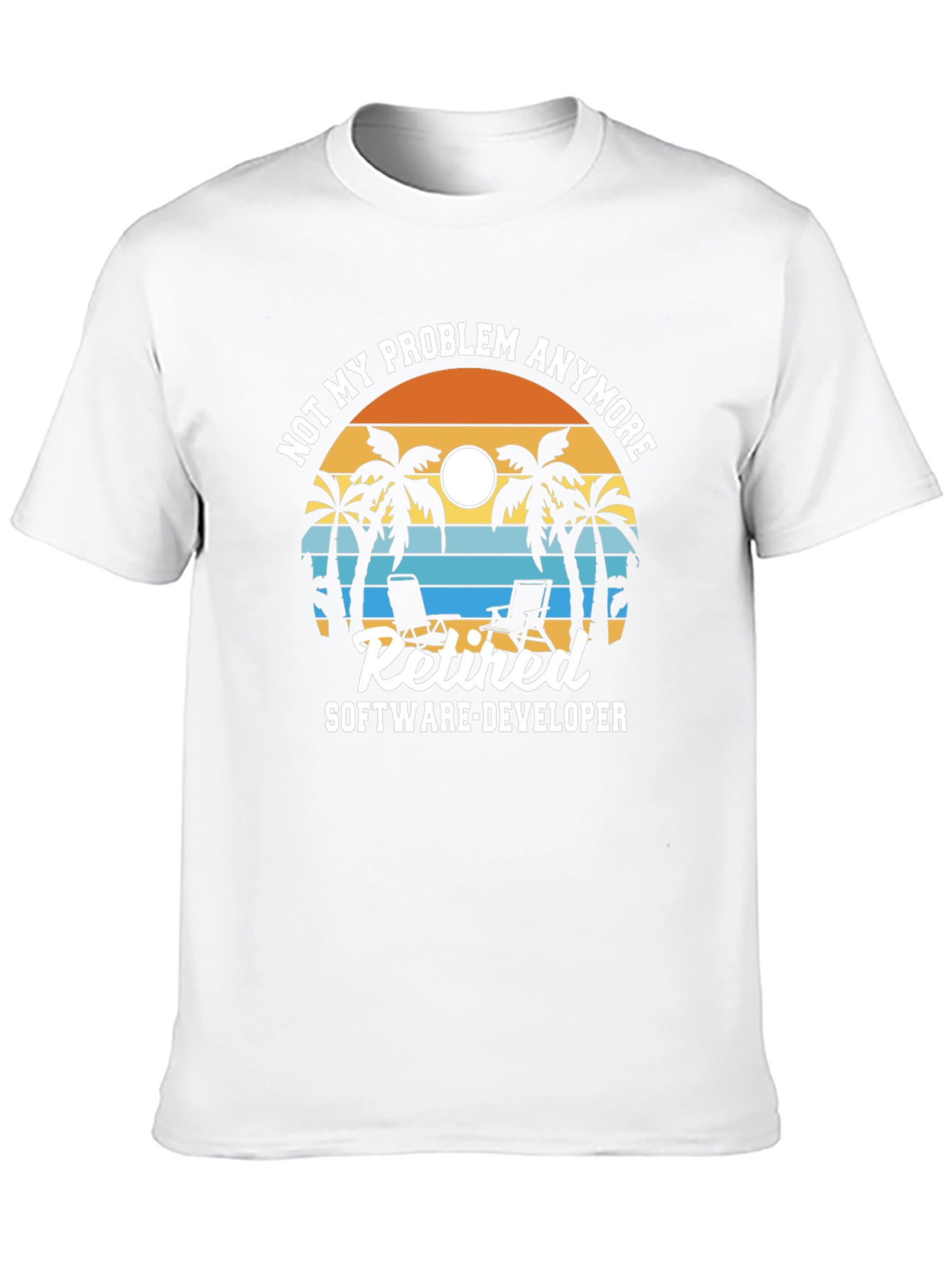 Retired Software Developer Graphic T-Shirt