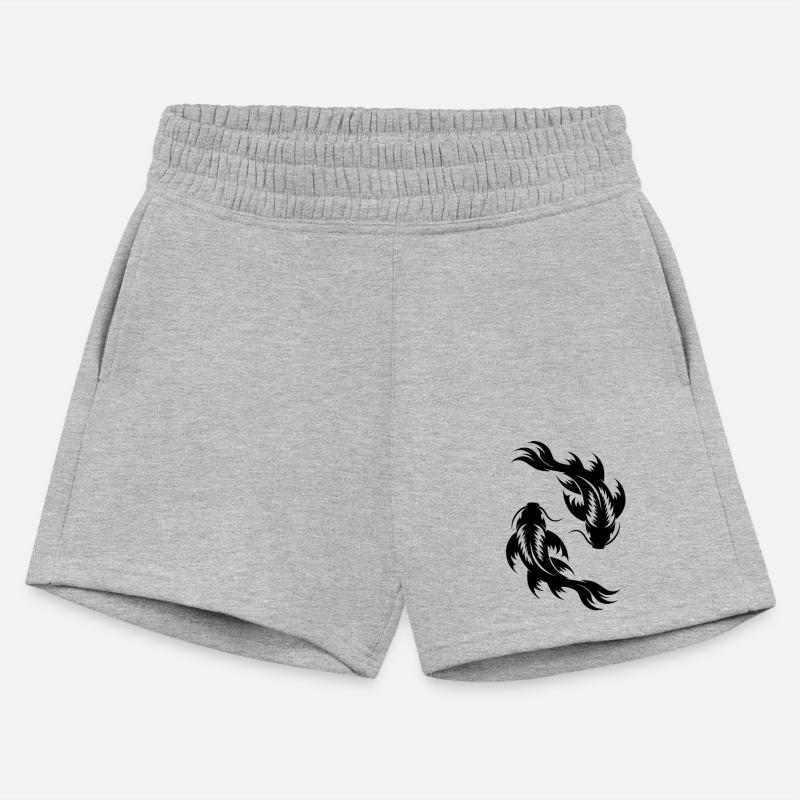 Koi Carp Yoga Circle Style Yin And Yang