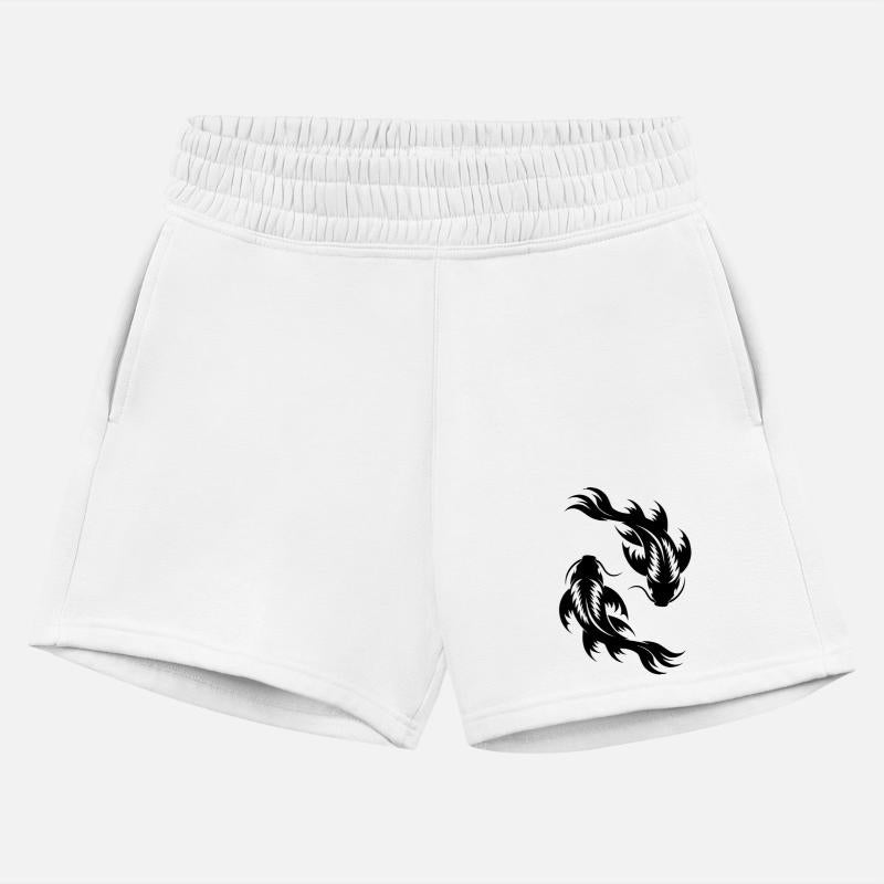 Koi Carp Yoga Circle Style Yin And Yang