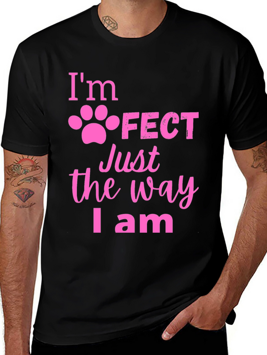 Im Paw-Fect Black T-Shirt