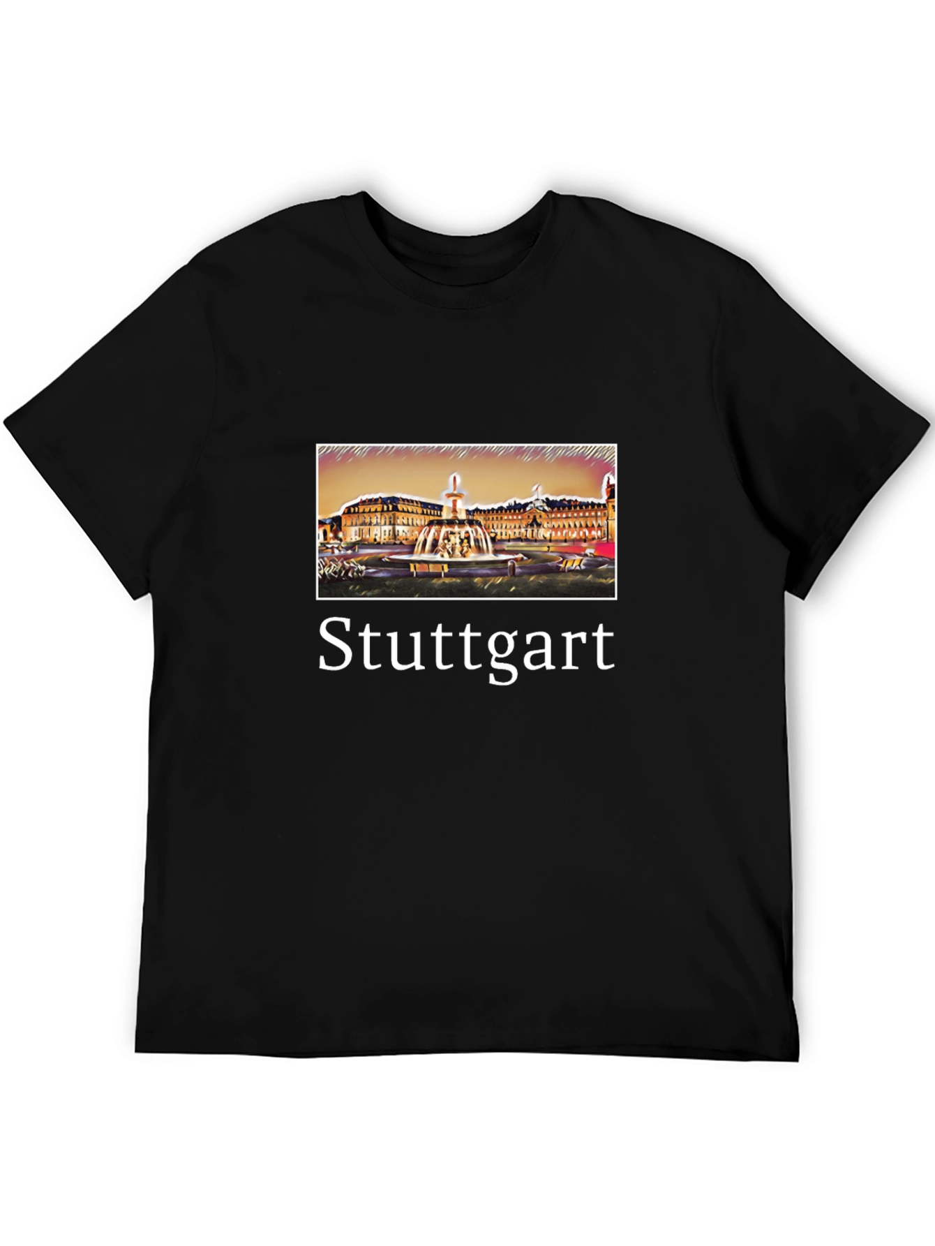 Stuttgart Germany Cityscape T-Shirt