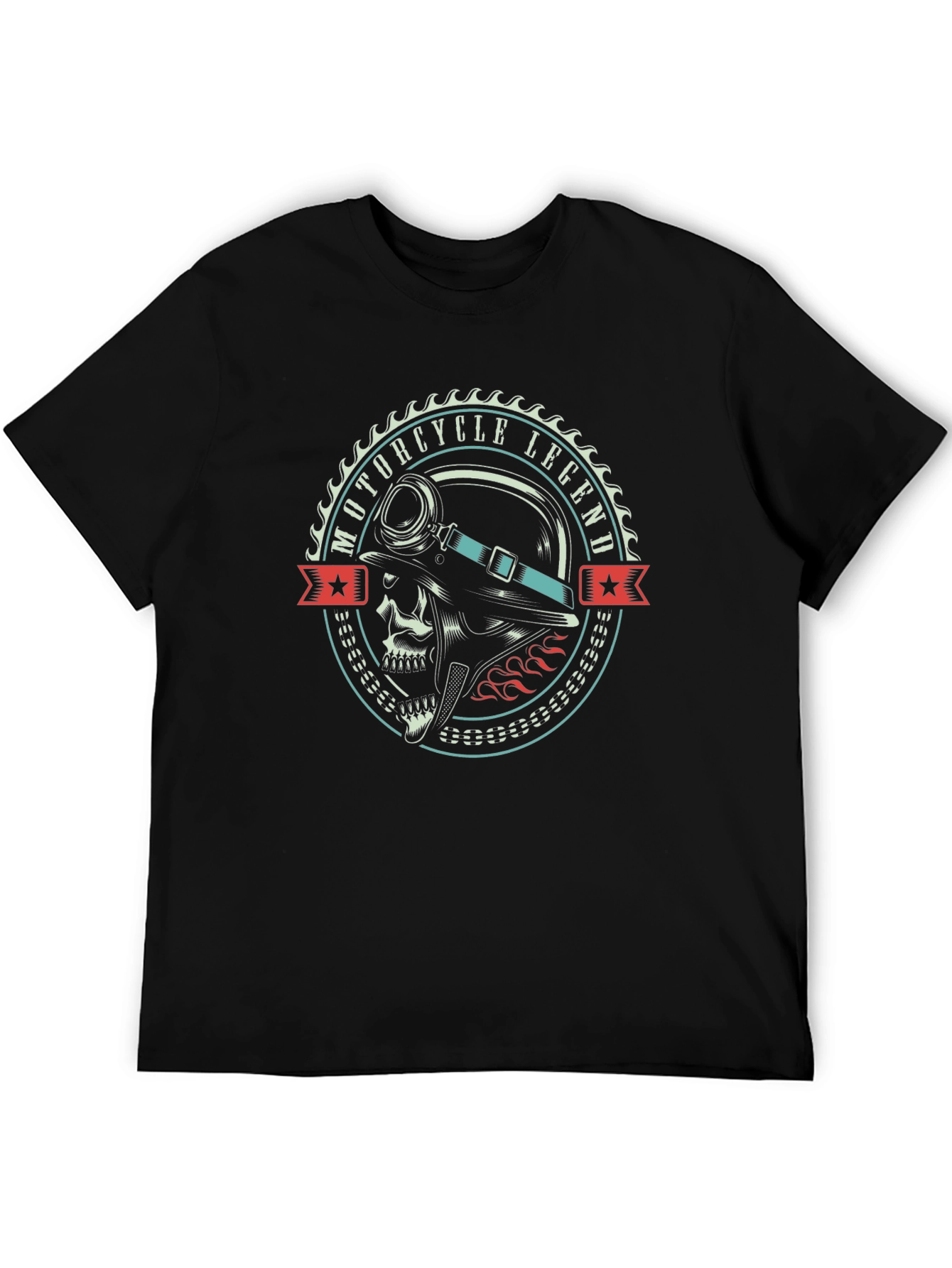 Motorcycle Legend Graphic T-Shirt