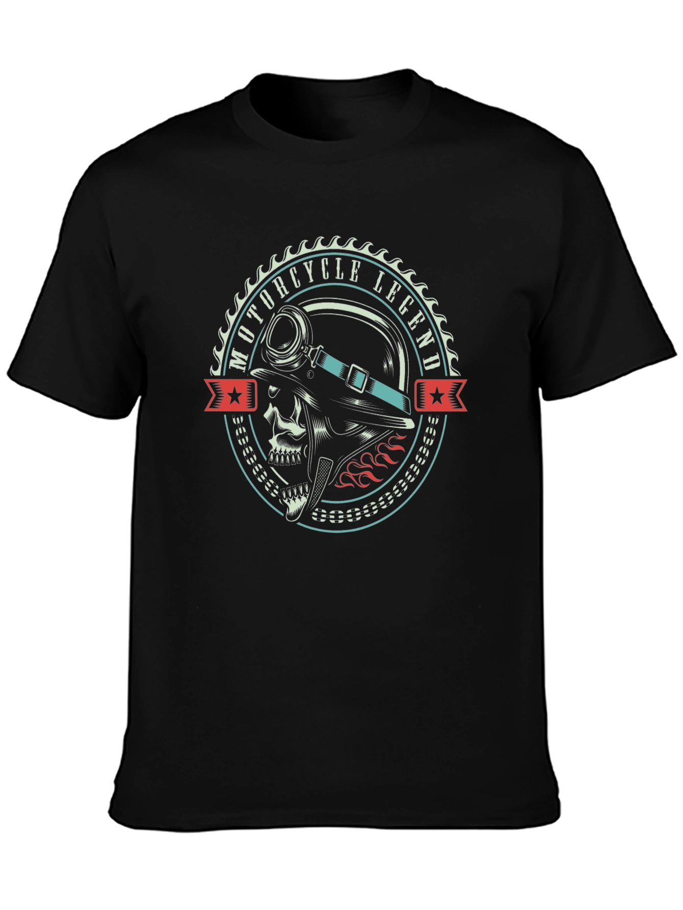 Motorcycle Legend Graphic T-Shirt