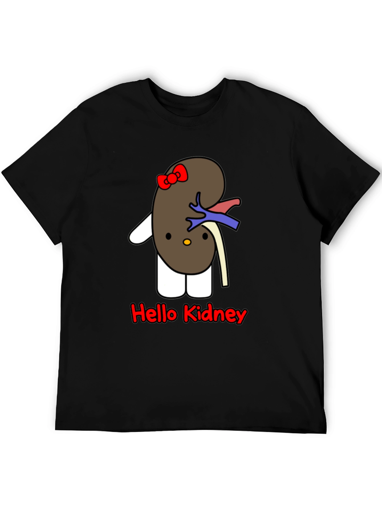 Hello Kidney T-Shirt - Unique Cartoon Design
