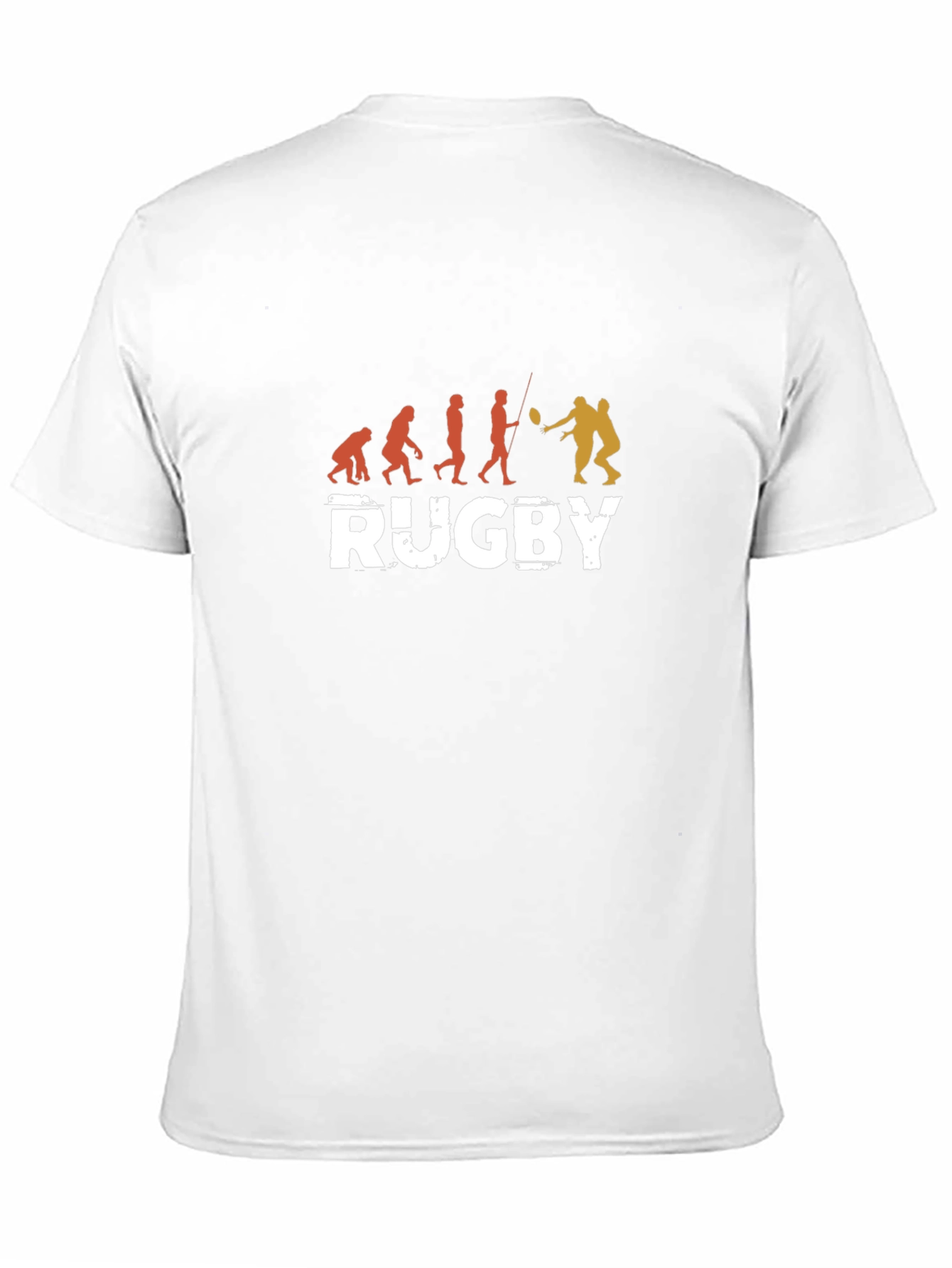 Rugby Evolution T-Shirt - Black Cotton Tee