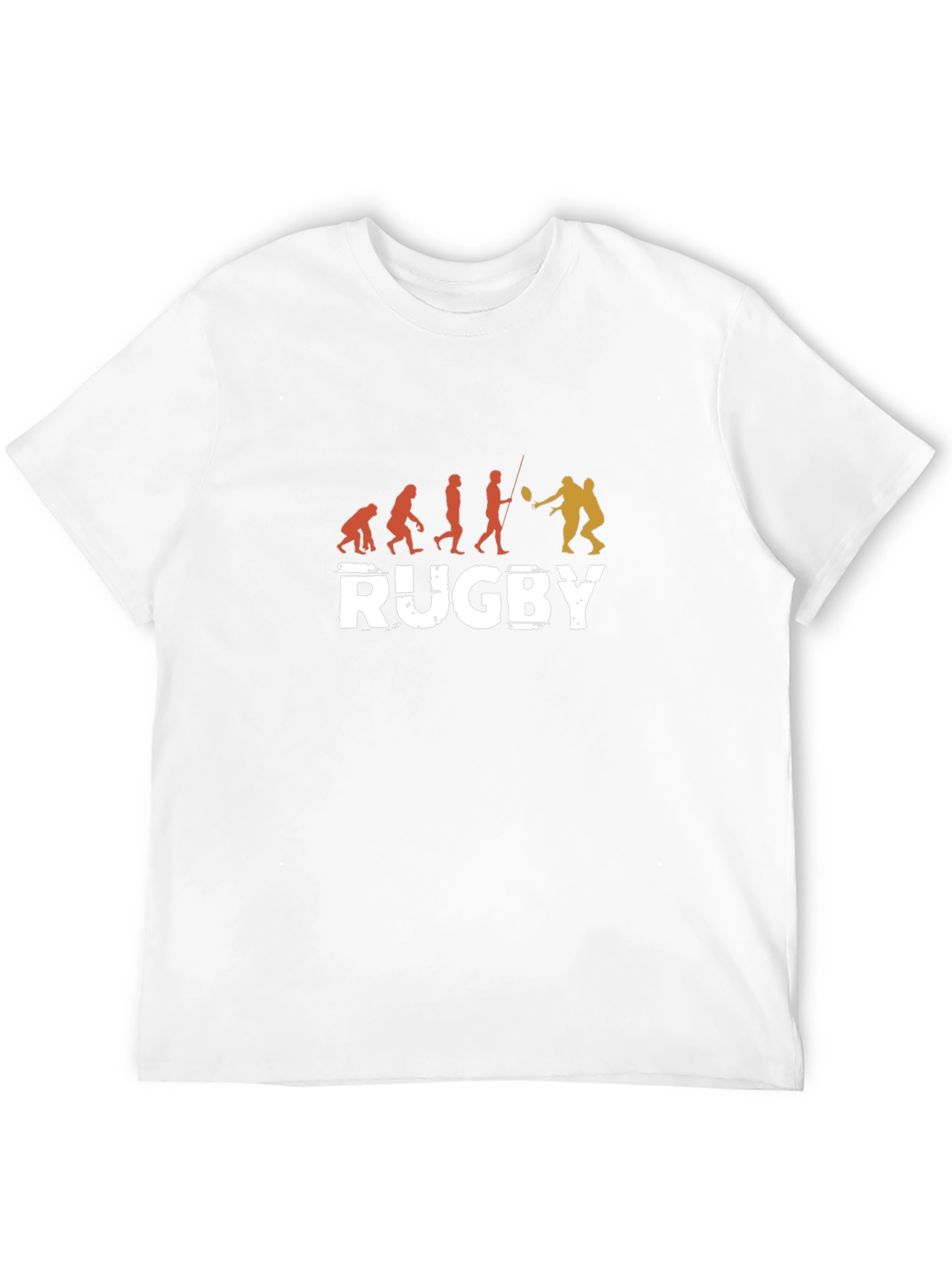 Rugby Evolution T-Shirt - Black Cotton Tee