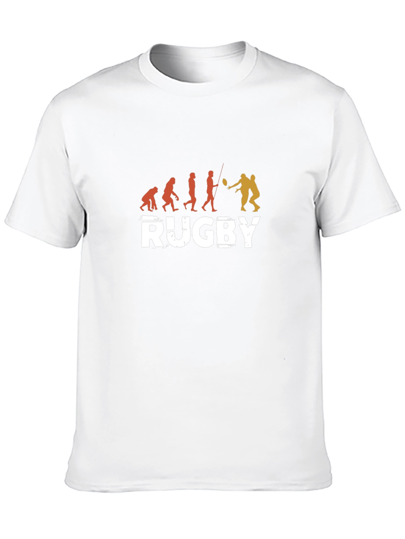 Rugby Evolution T-Shirt - Black Cotton Tee