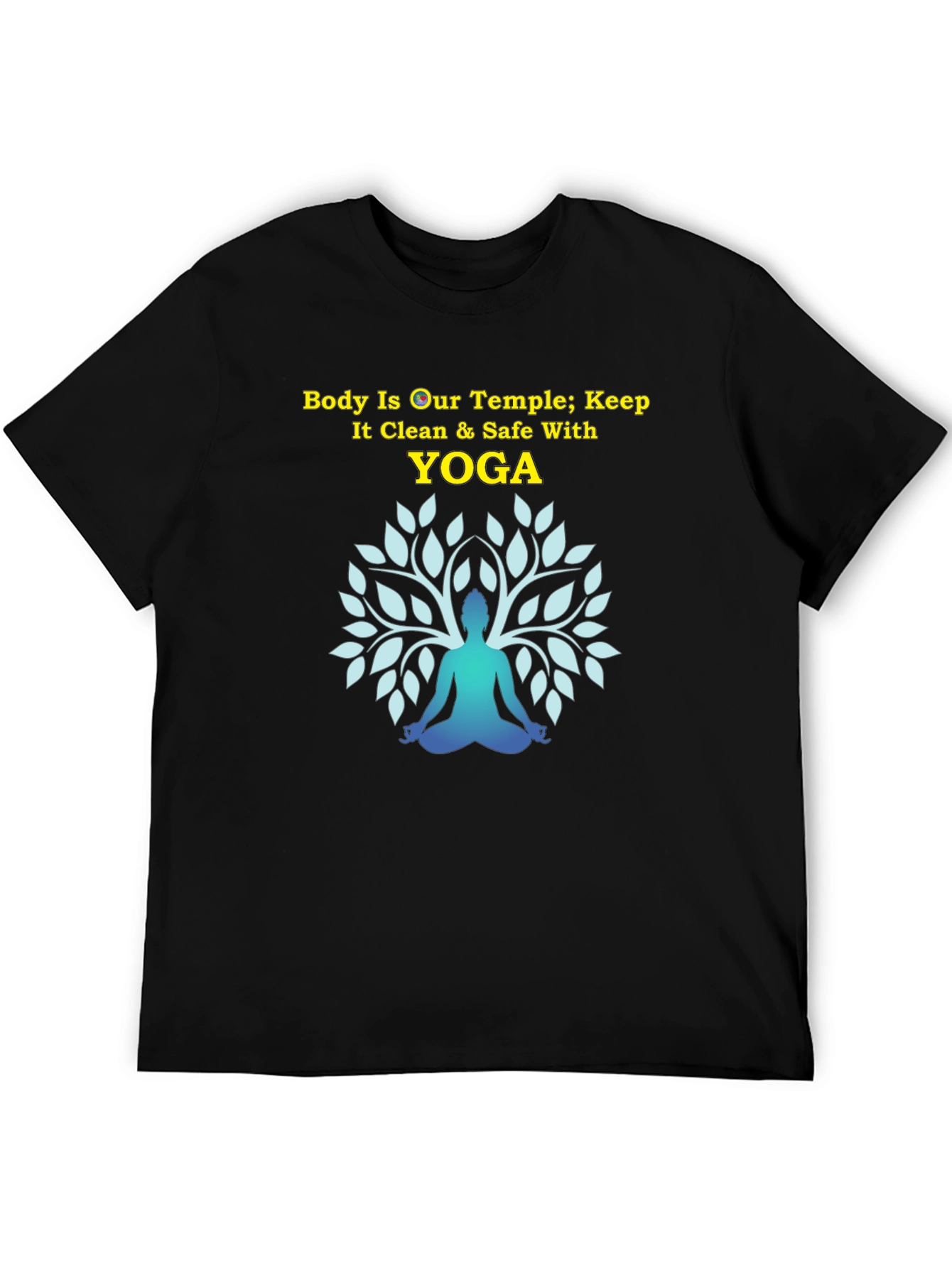 Yoga Temple T-Shirt - Body is Our Temple