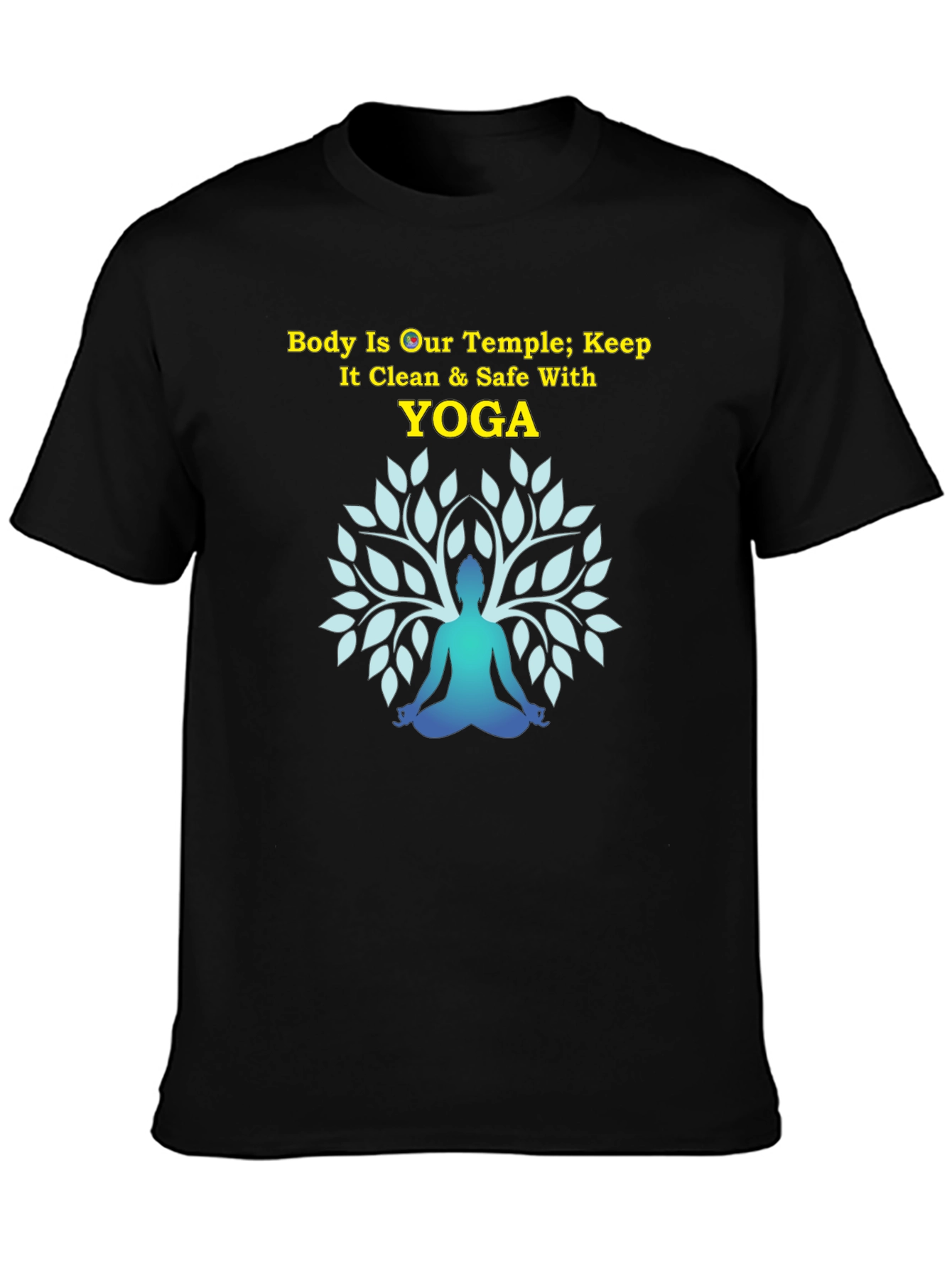 Yoga Temple T-Shirt - Body is Our Temple