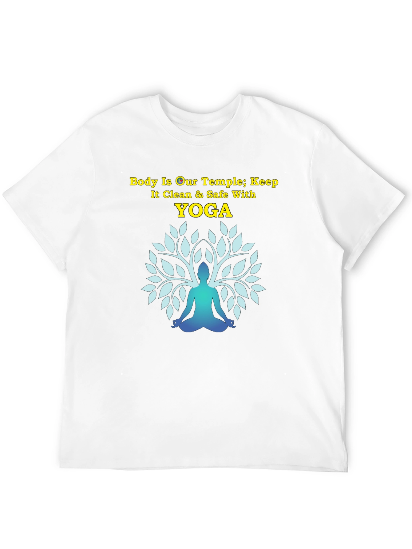 Yoga Temple T-Shirt - Body is Our Temple