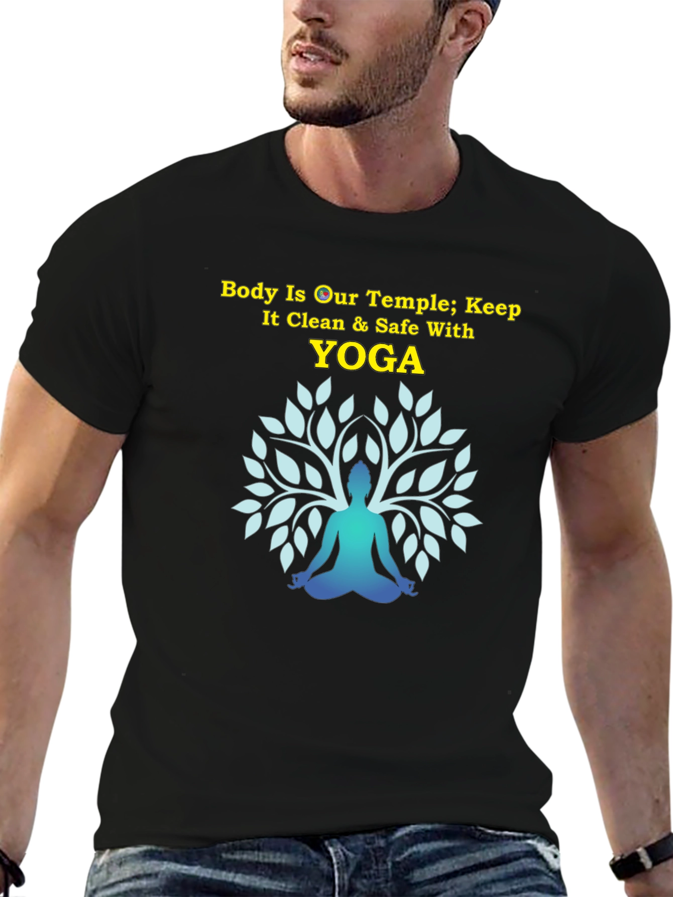 Yoga Temple T-Shirt - Body is Our Temple