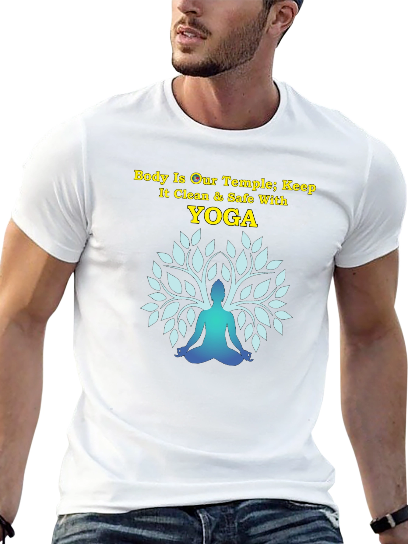 Yoga Temple T-Shirt - Body is Our Temple