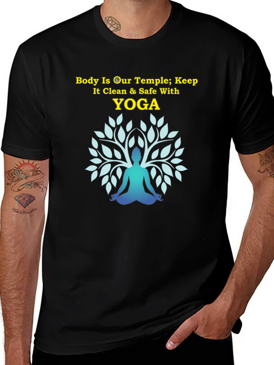 Yoga Temple T-Shirt - Body is Our Temple