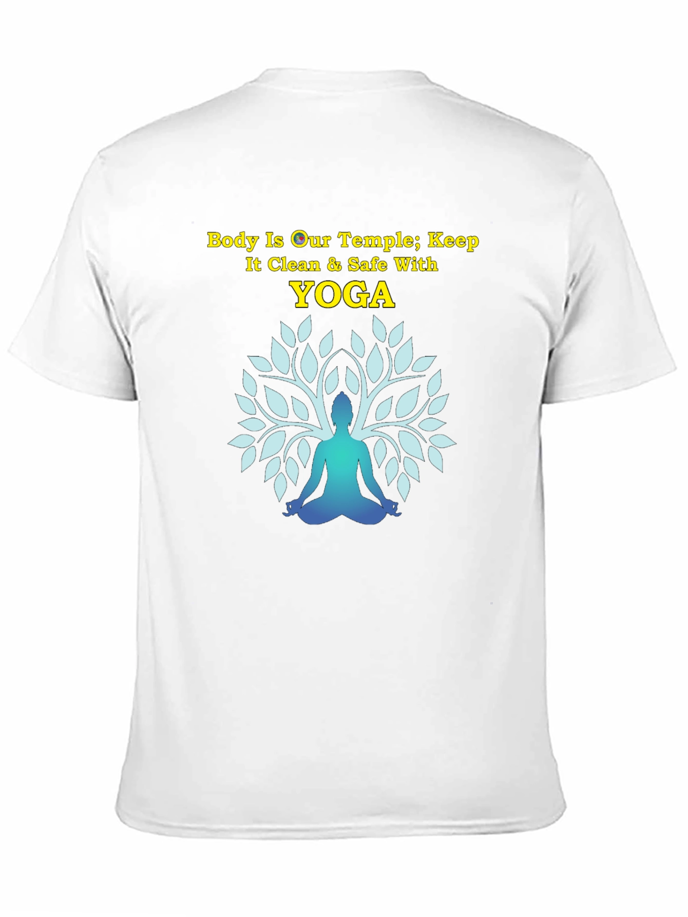 Yoga Temple T-Shirt - Body is Our Temple