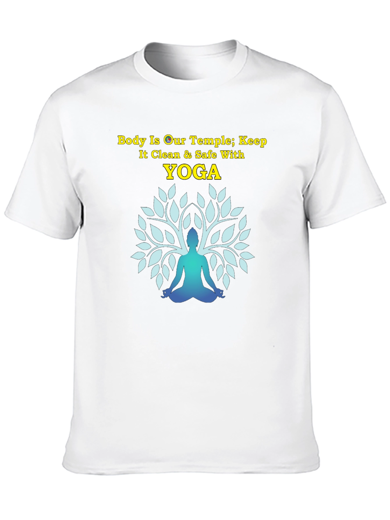 Yoga Temple T-Shirt - Body is Our Temple