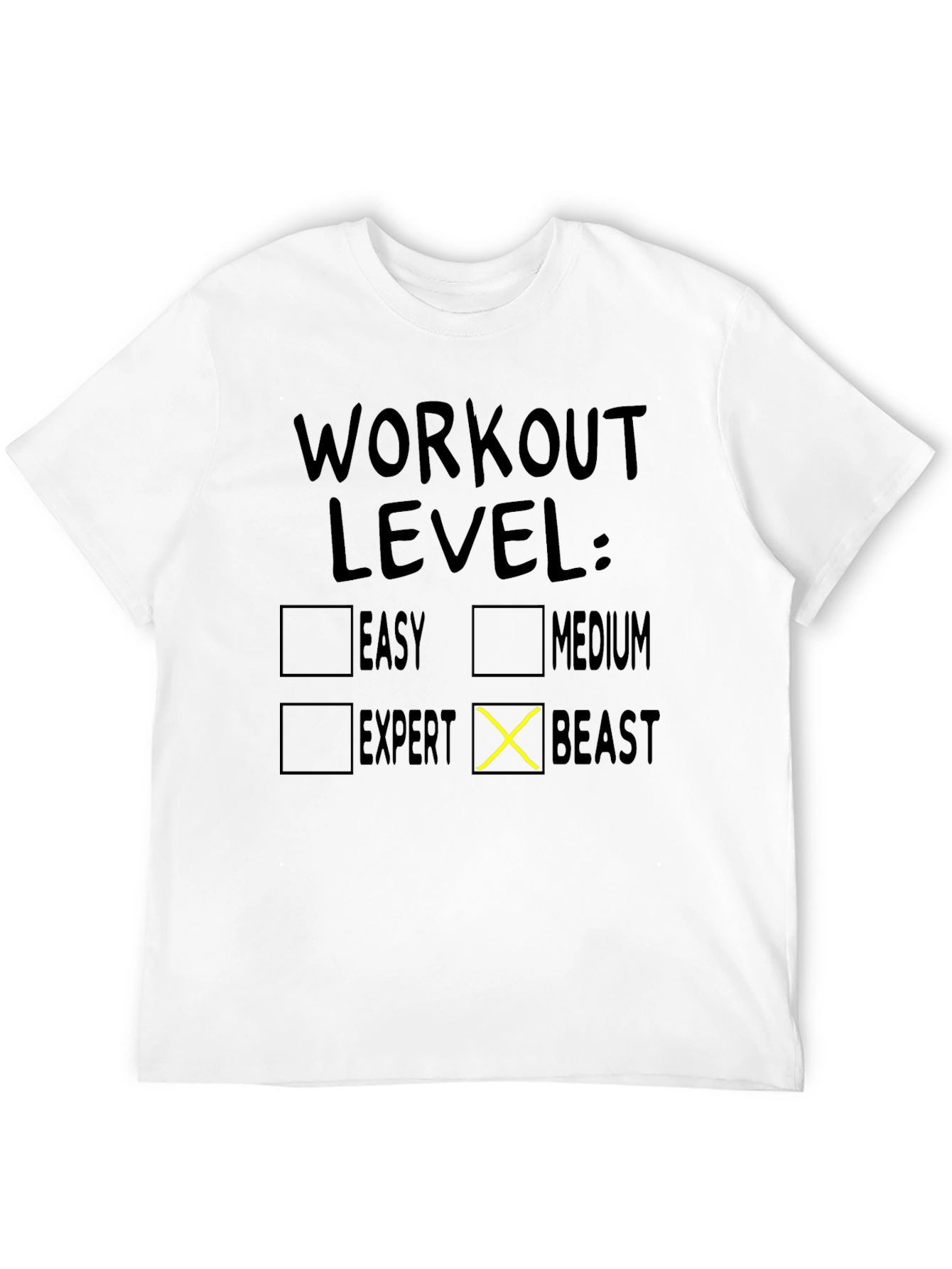 Workout Beast T-Shirt - Fitness Level Apparel
