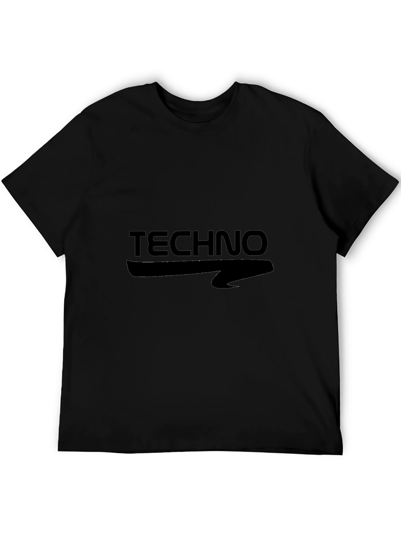 Techno Arrow Black T-Shirt