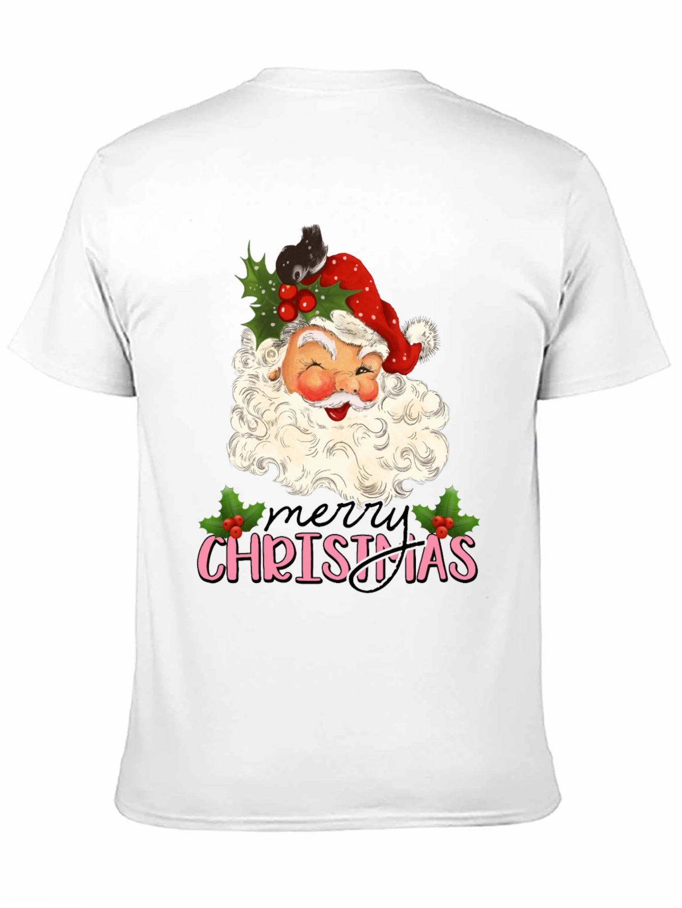 Merry Christmas Santa Graphic Tee