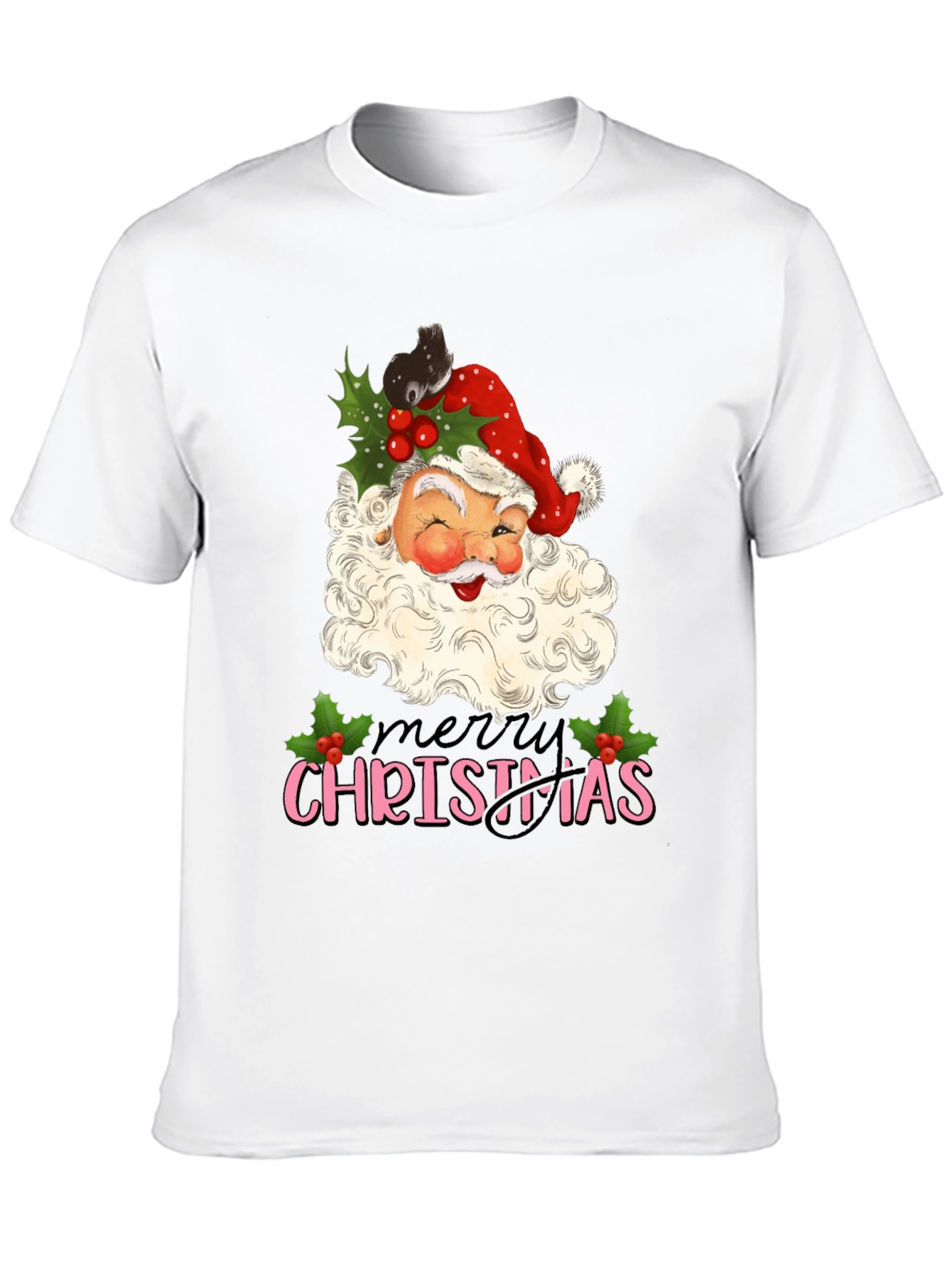 Merry Christmas Santa Graphic Tee