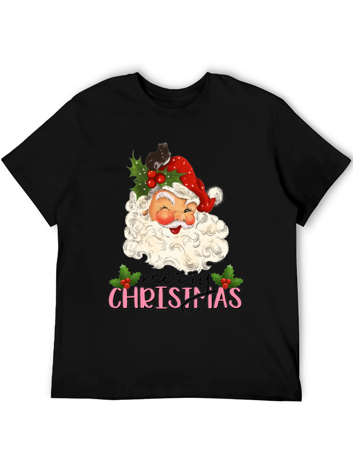 Merry Christmas Santa Graphic Tee