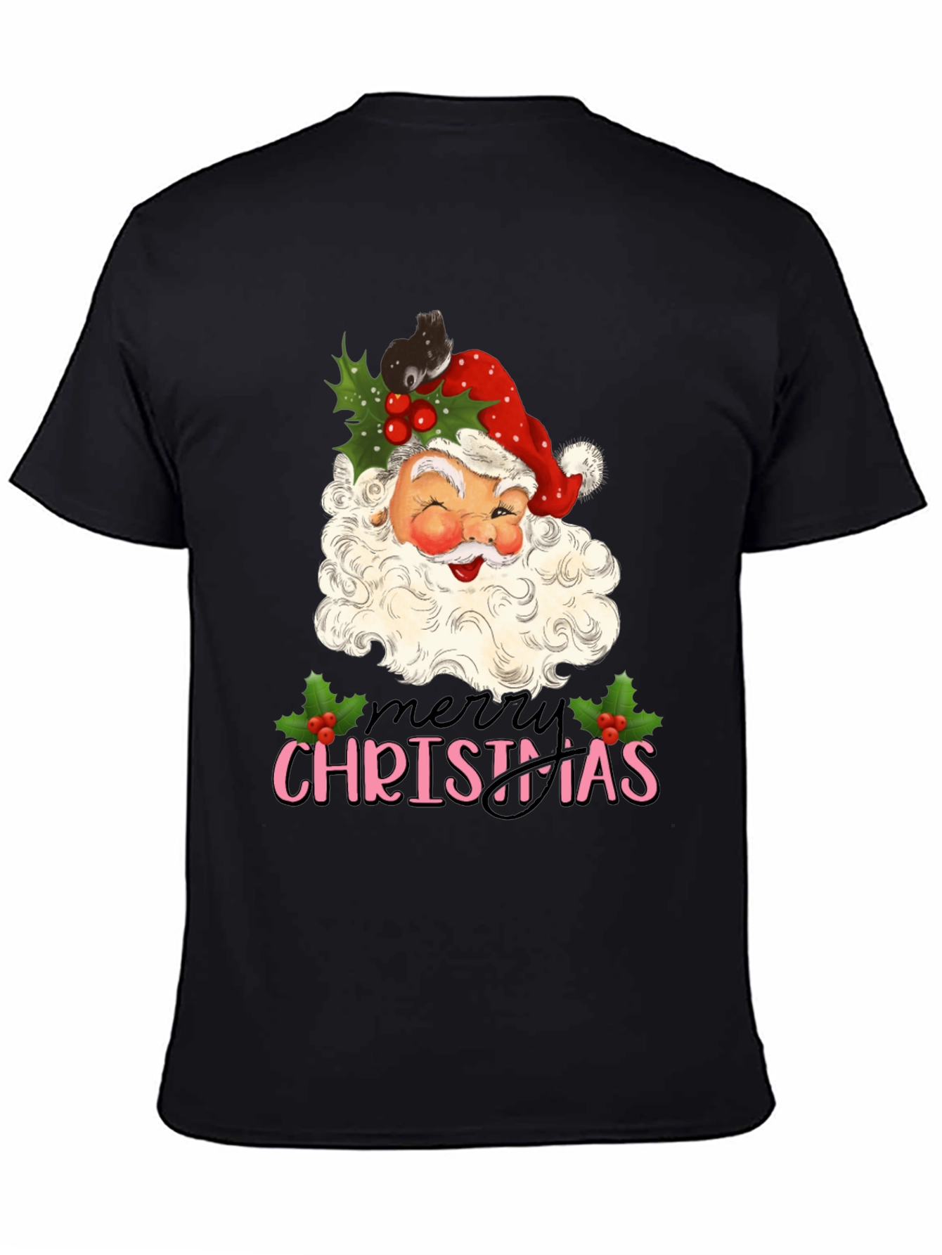 Merry Christmas Santa Graphic Tee