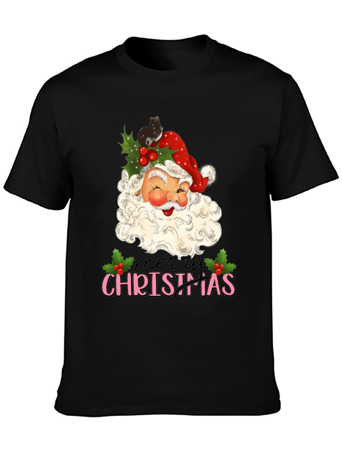 Merry Christmas Santa Graphic Tee