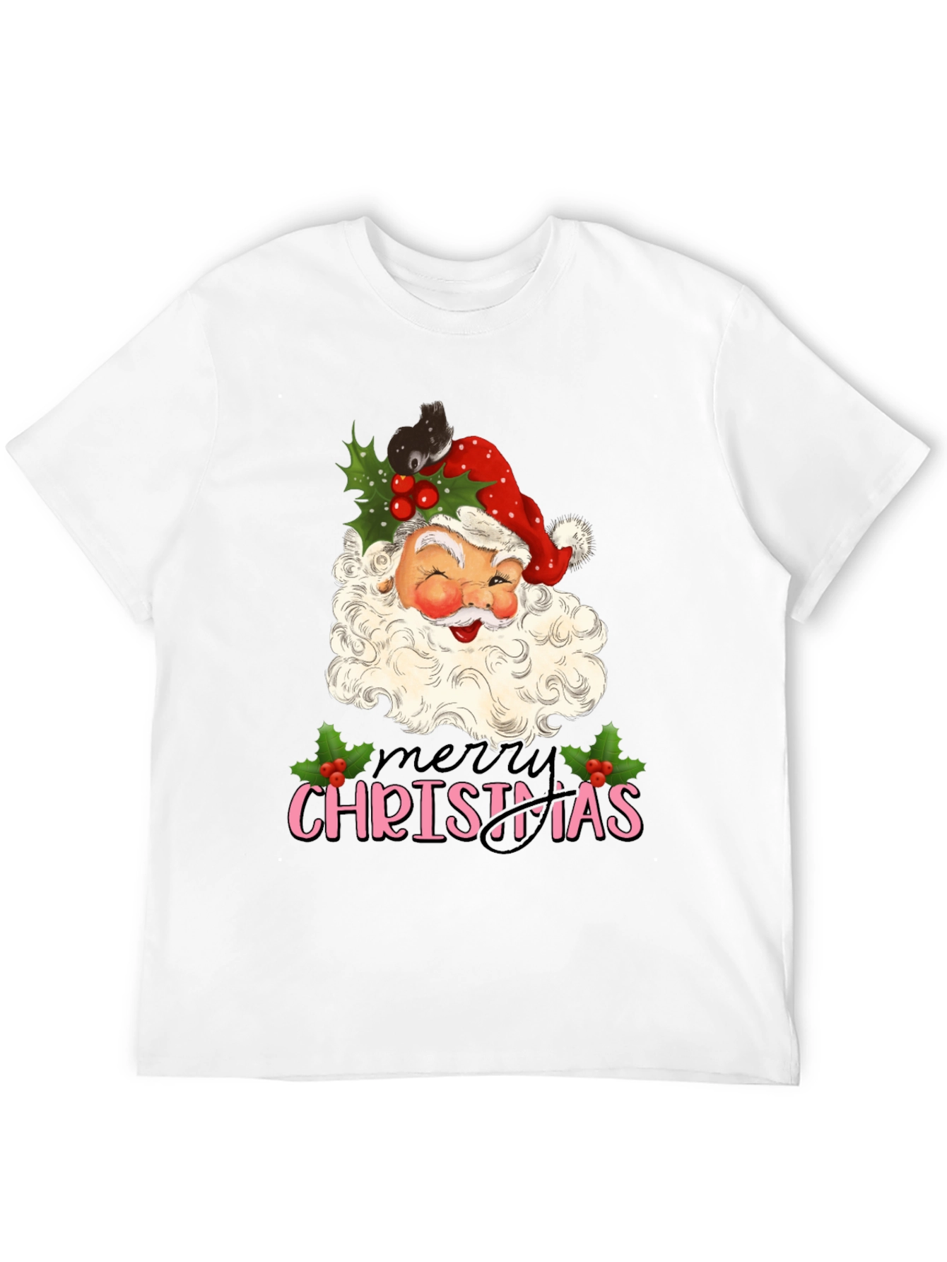 Merry Christmas Santa Graphic Tee