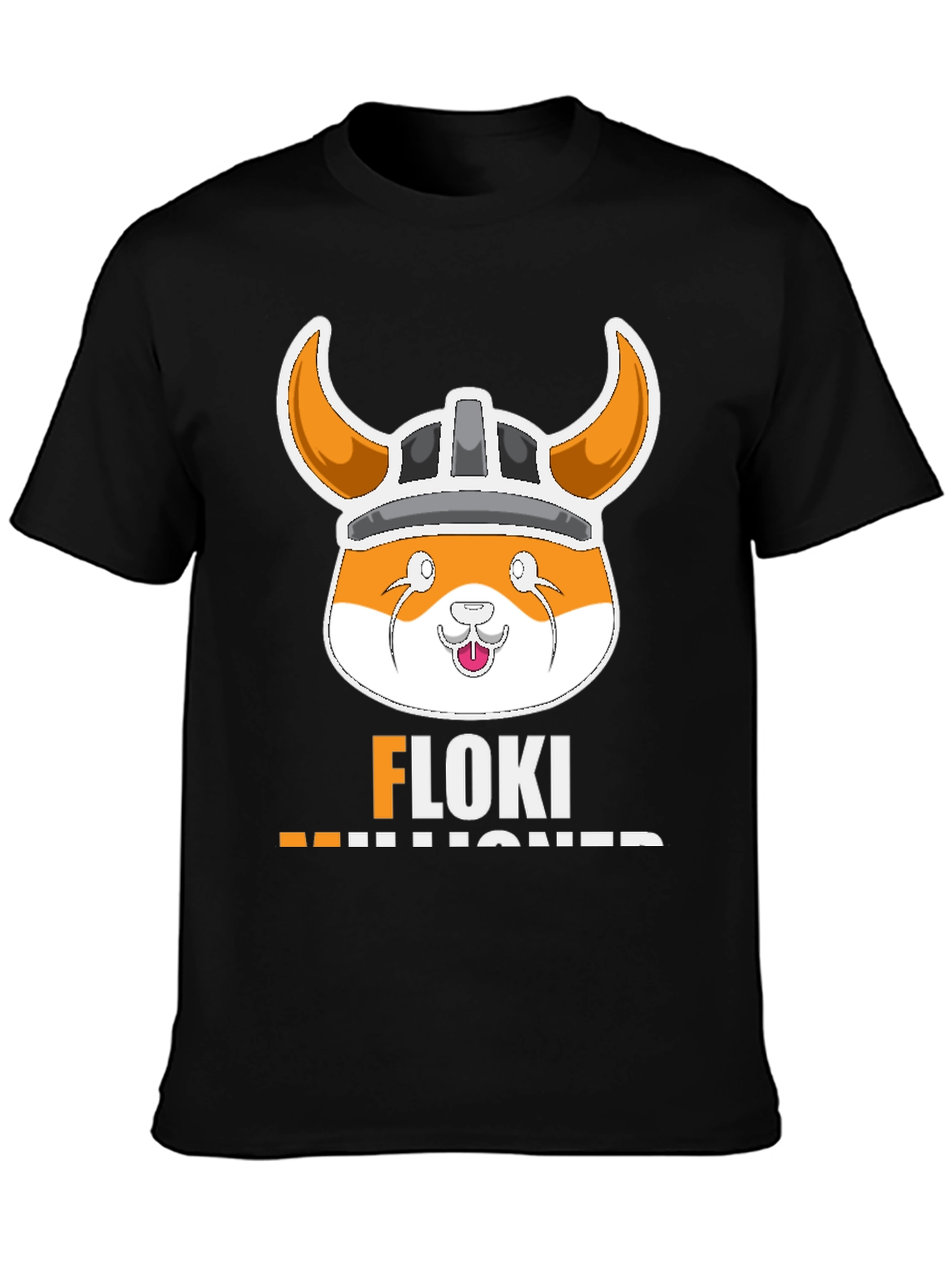 Floki Millioner T-Shirt Black Viking Dog