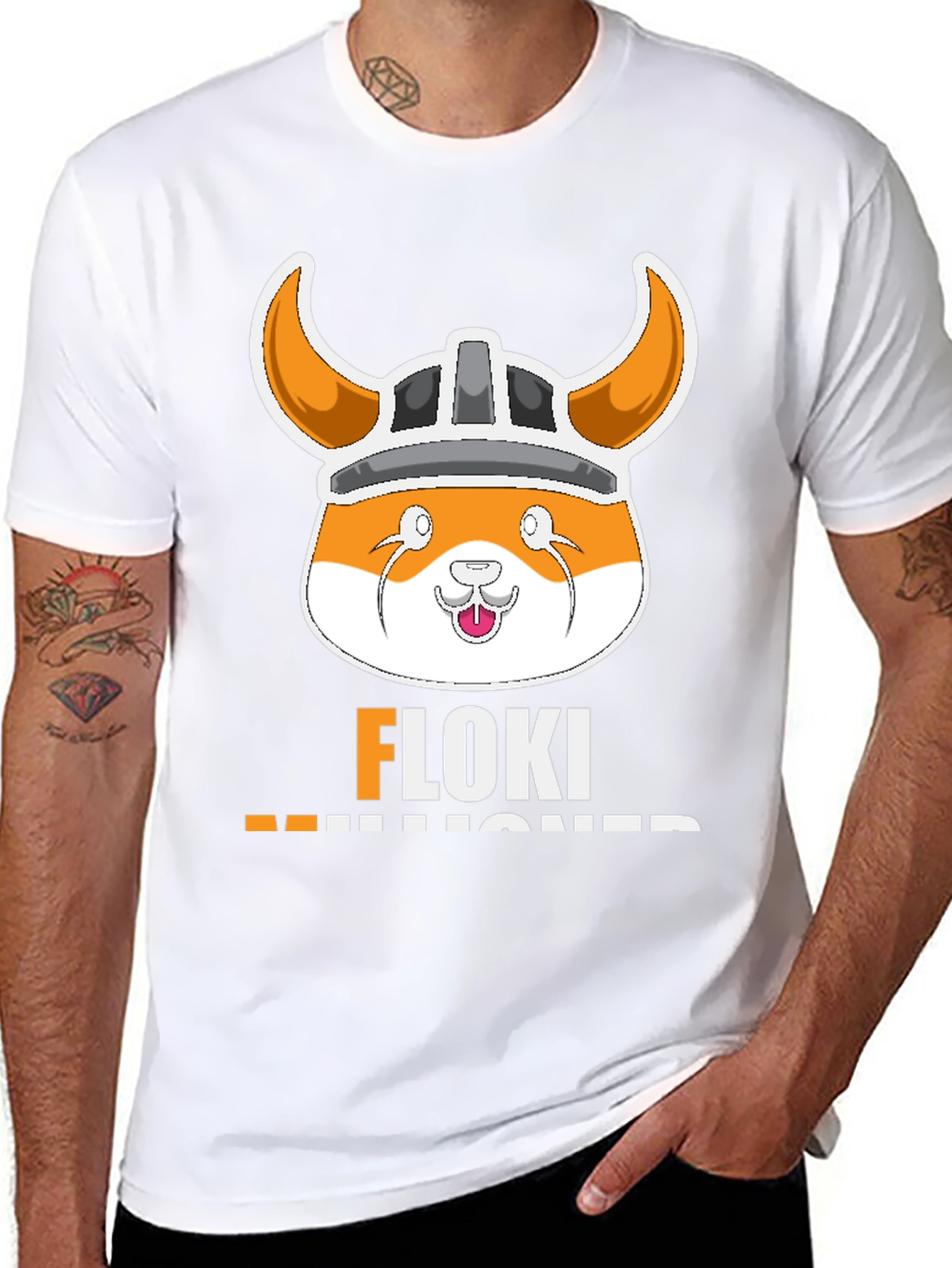 Floki Millioner T-Shirt Black Viking Dog