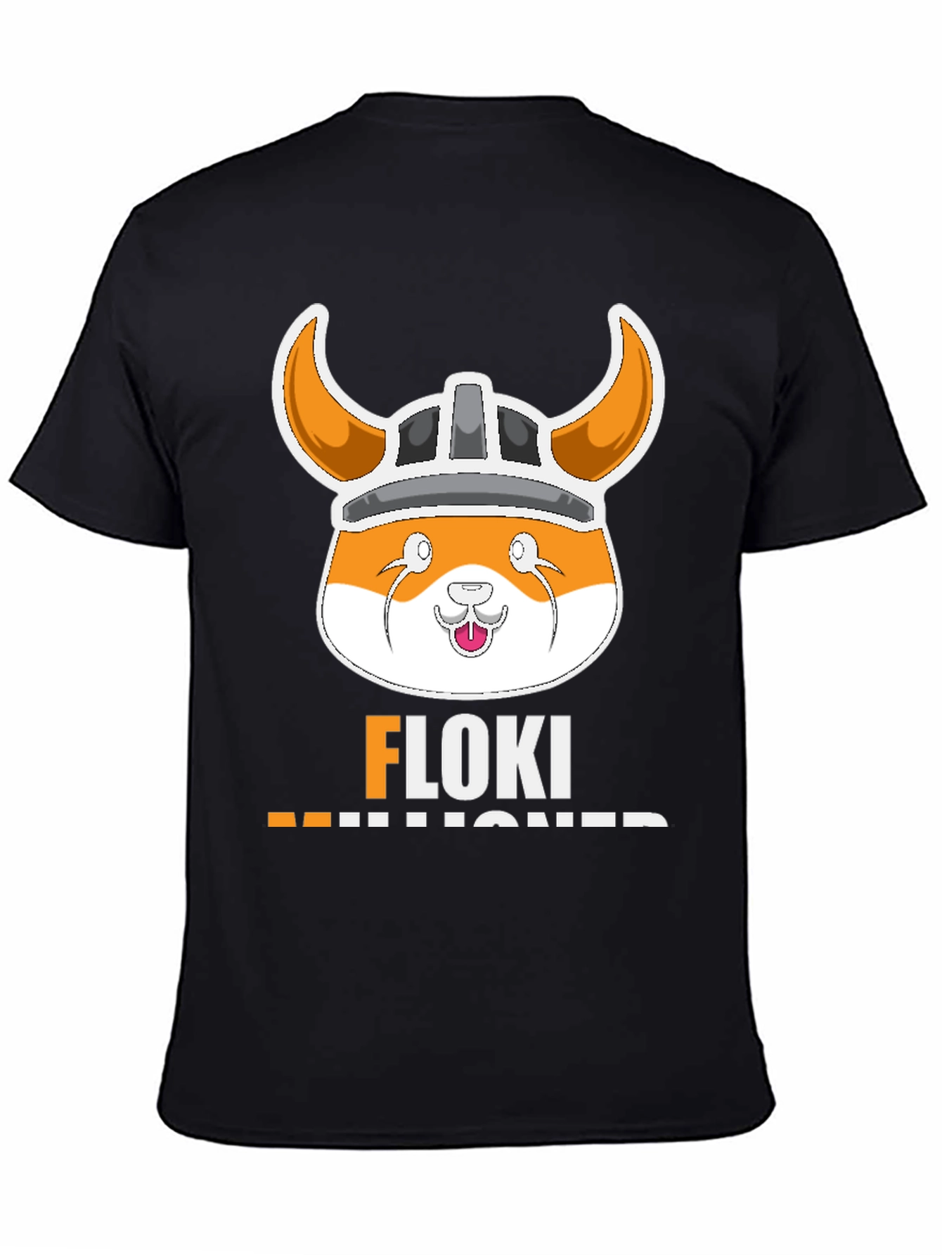 Floki Millioner T-Shirt Black Viking Dog