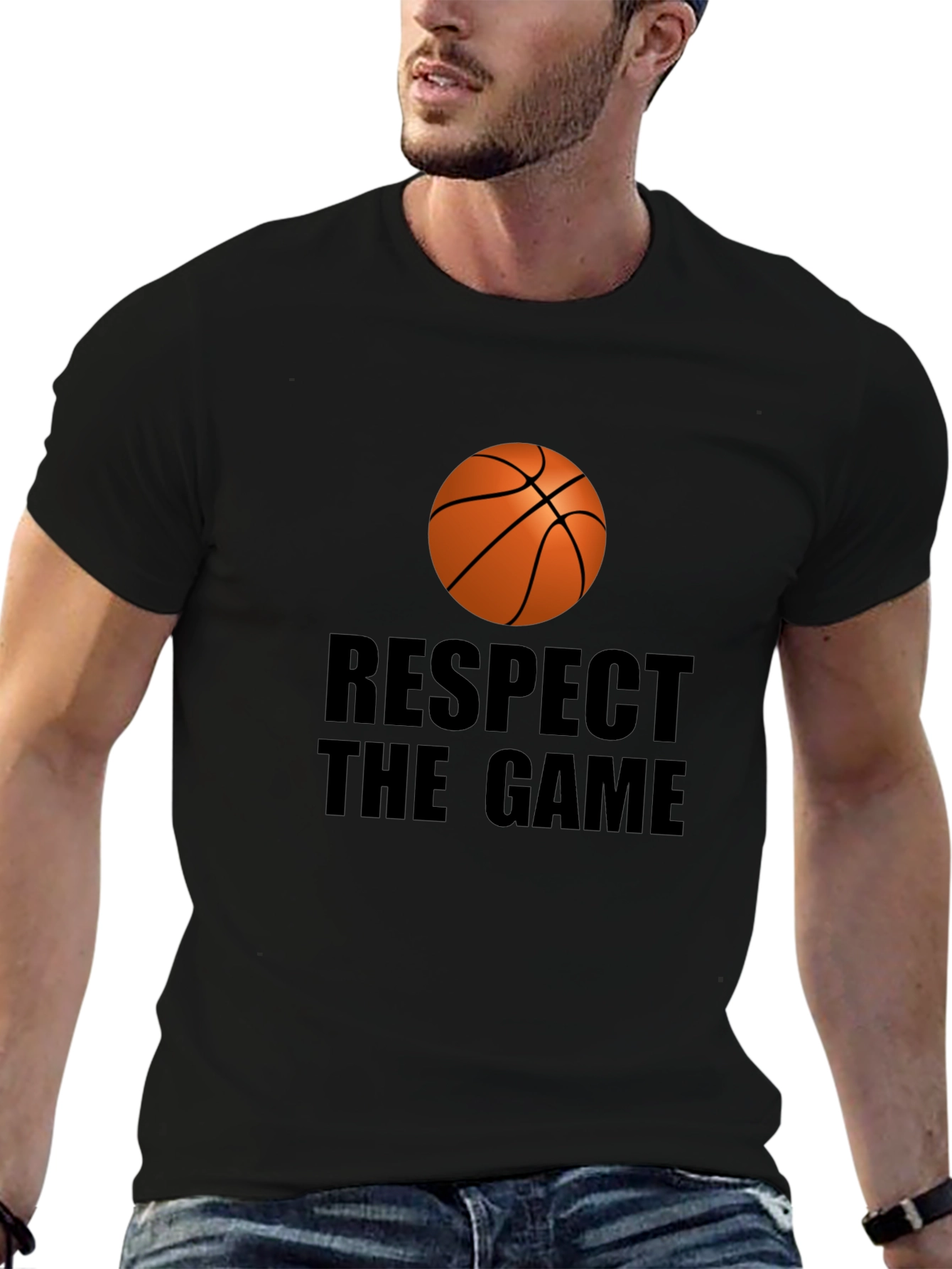 Respect the Game T-Shirt - Basketball Graphic Tee